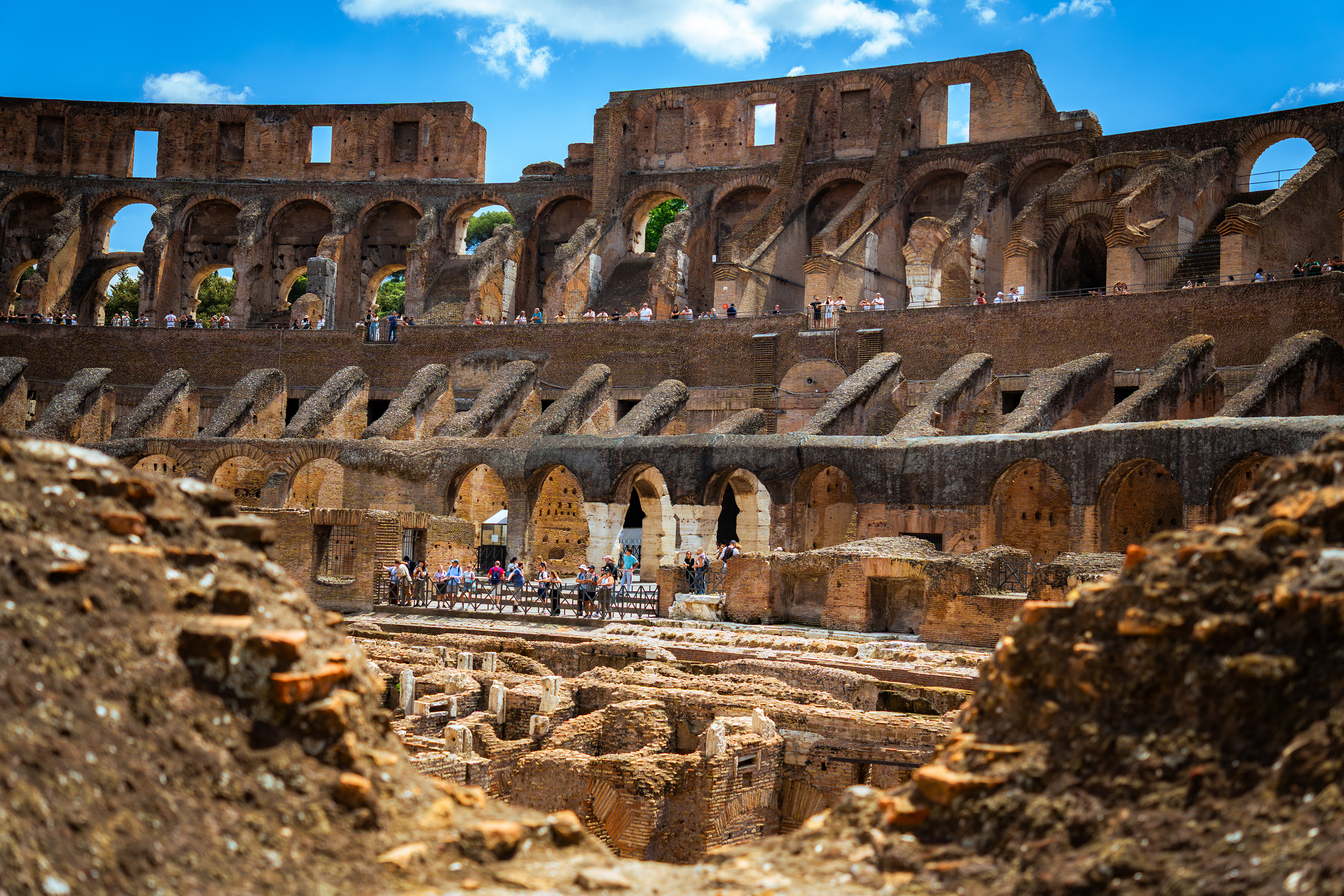 Inner Colosseum, Rome
