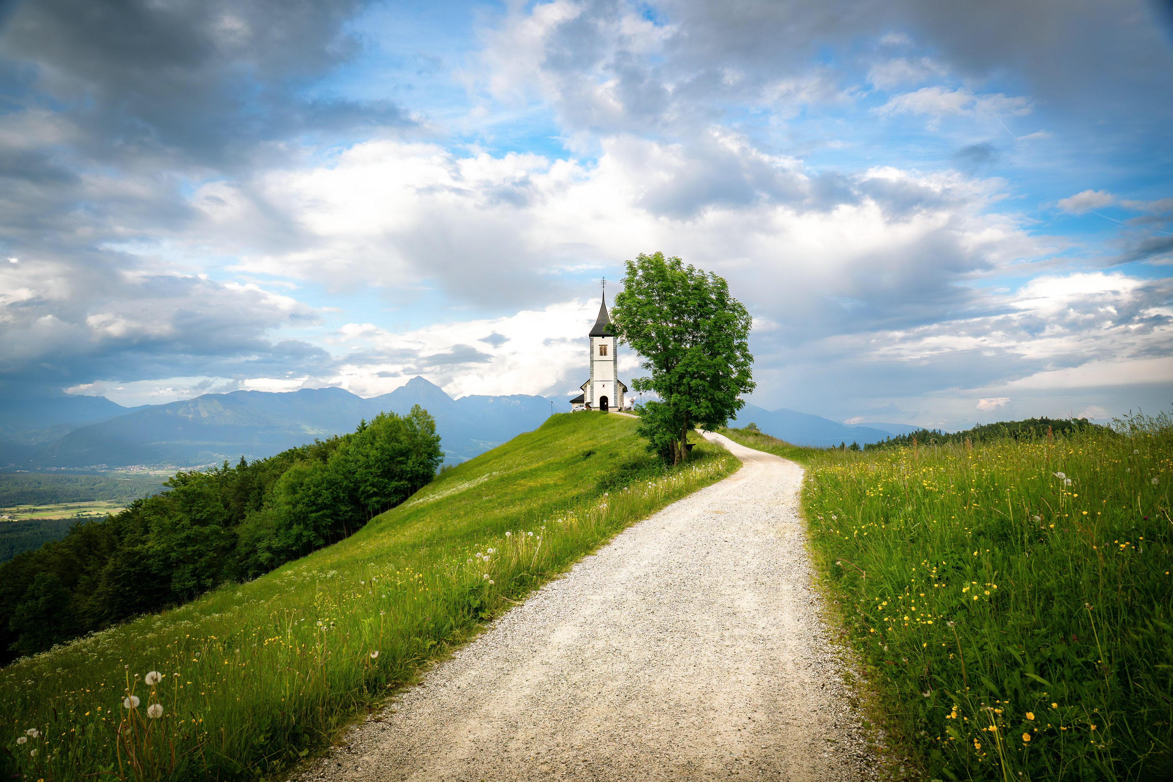 Sts Primus and Felician, Slovenia in Sunset