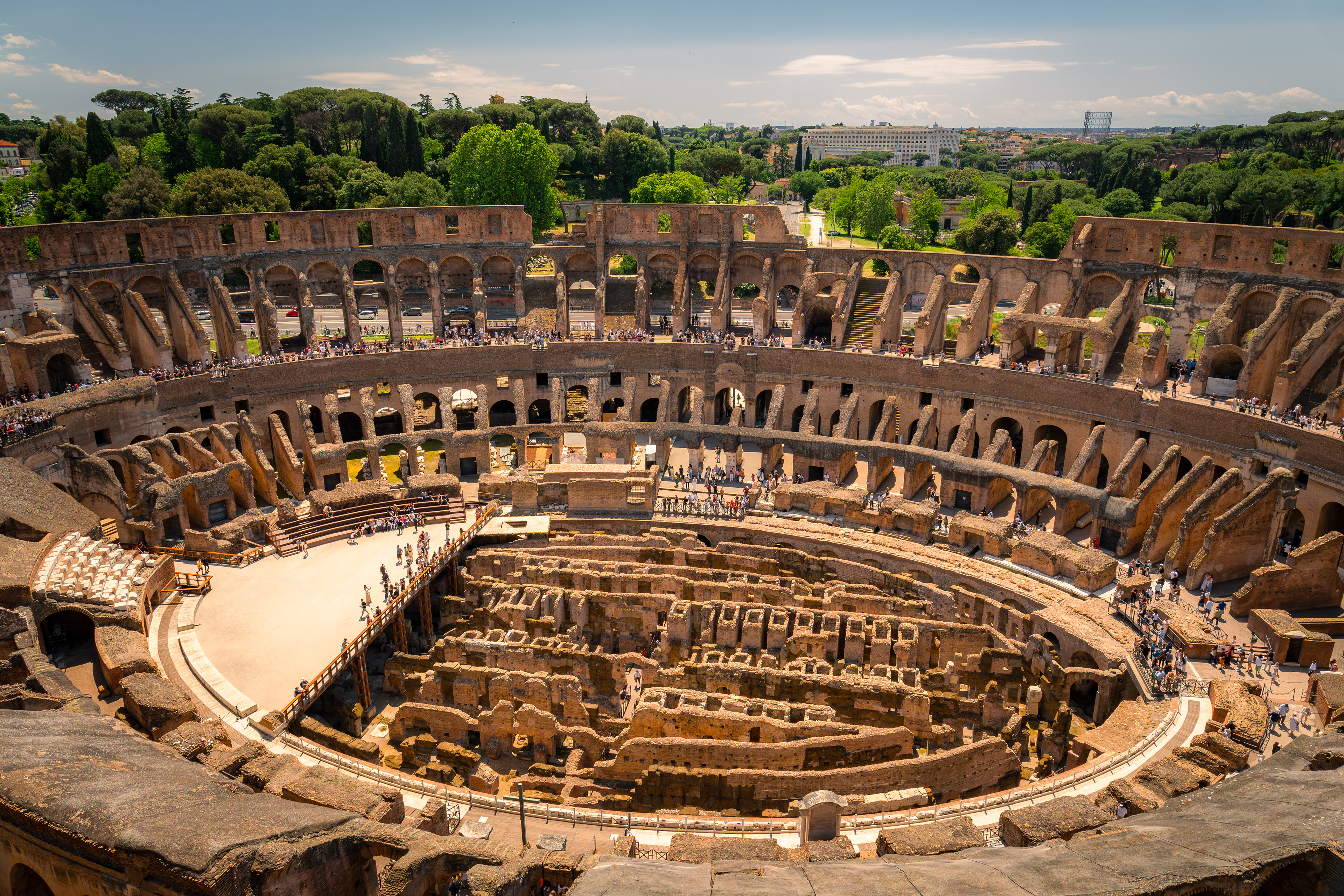 Colosseum from above