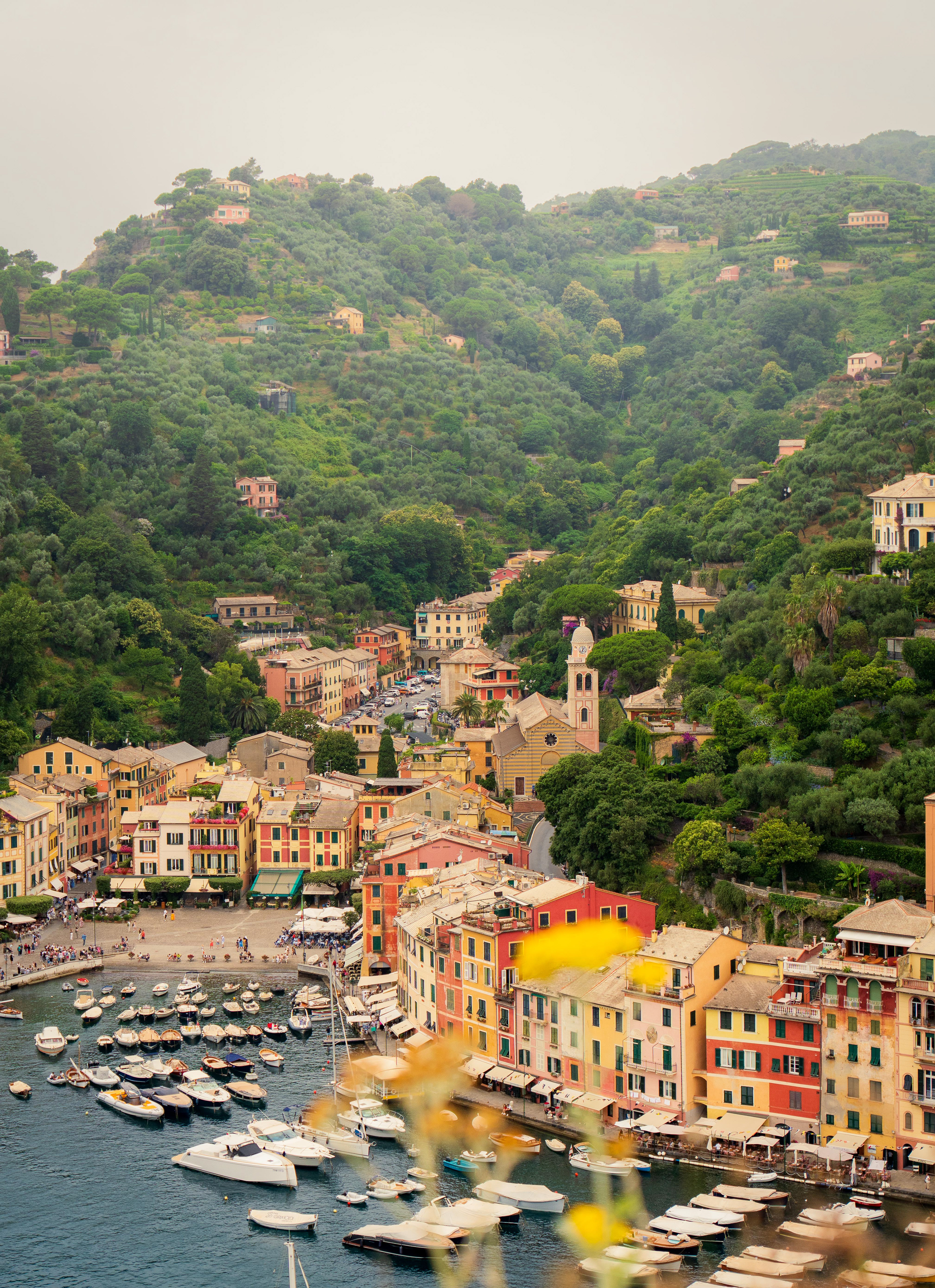 Portofino from above
