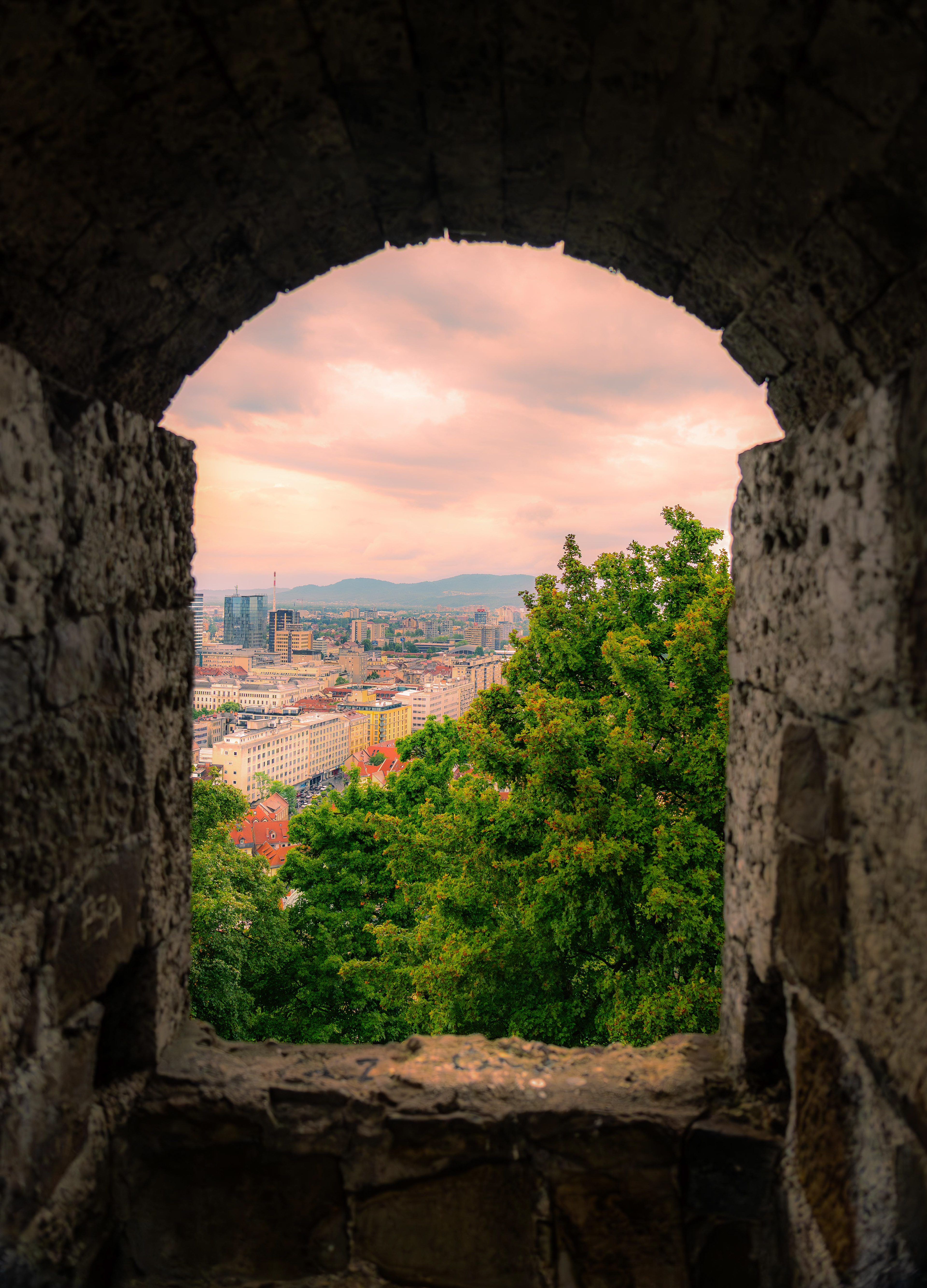 Ljubljana view from the castle