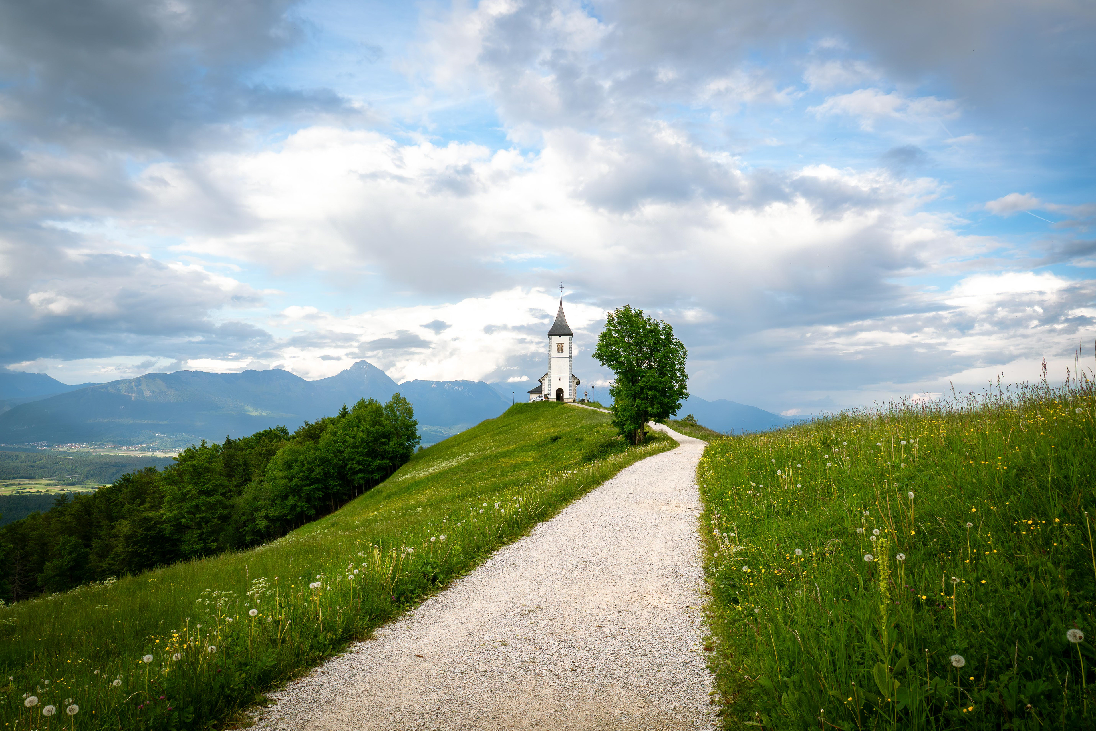 Sts Primus and Felician, Slovenia in Sunset