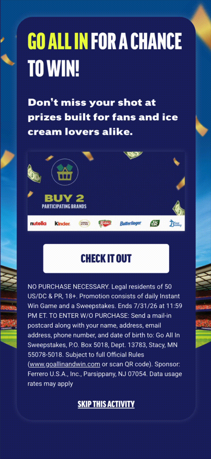 Mobile Sweeps Referral