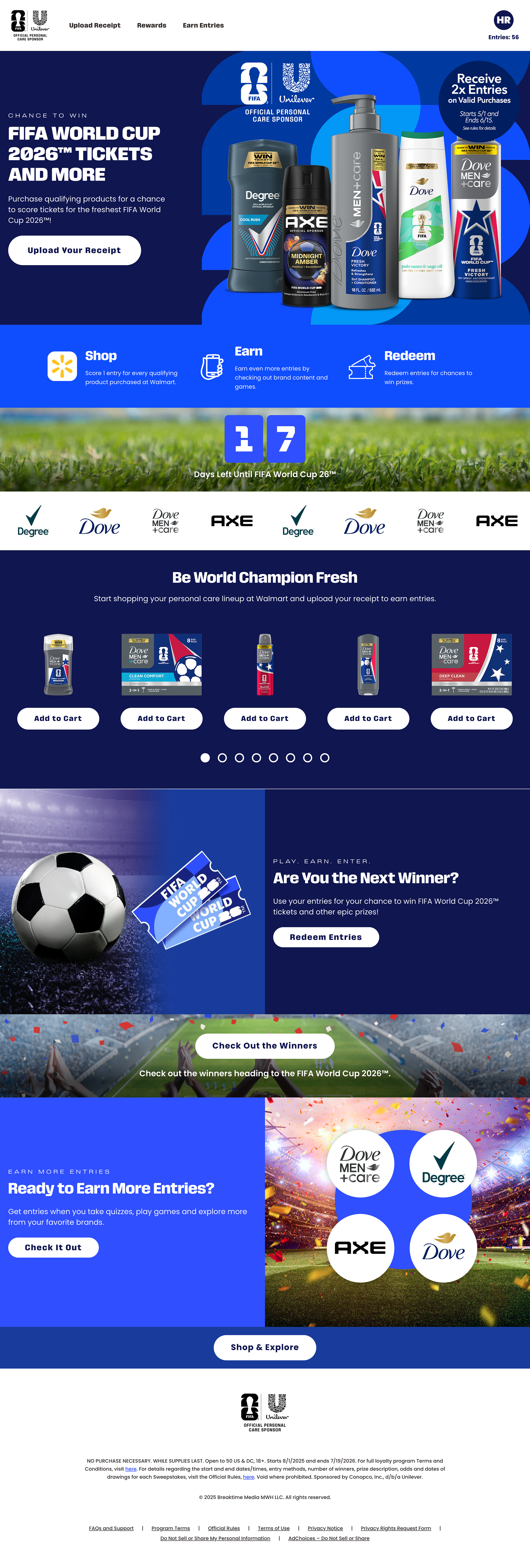 Walmart Homepage