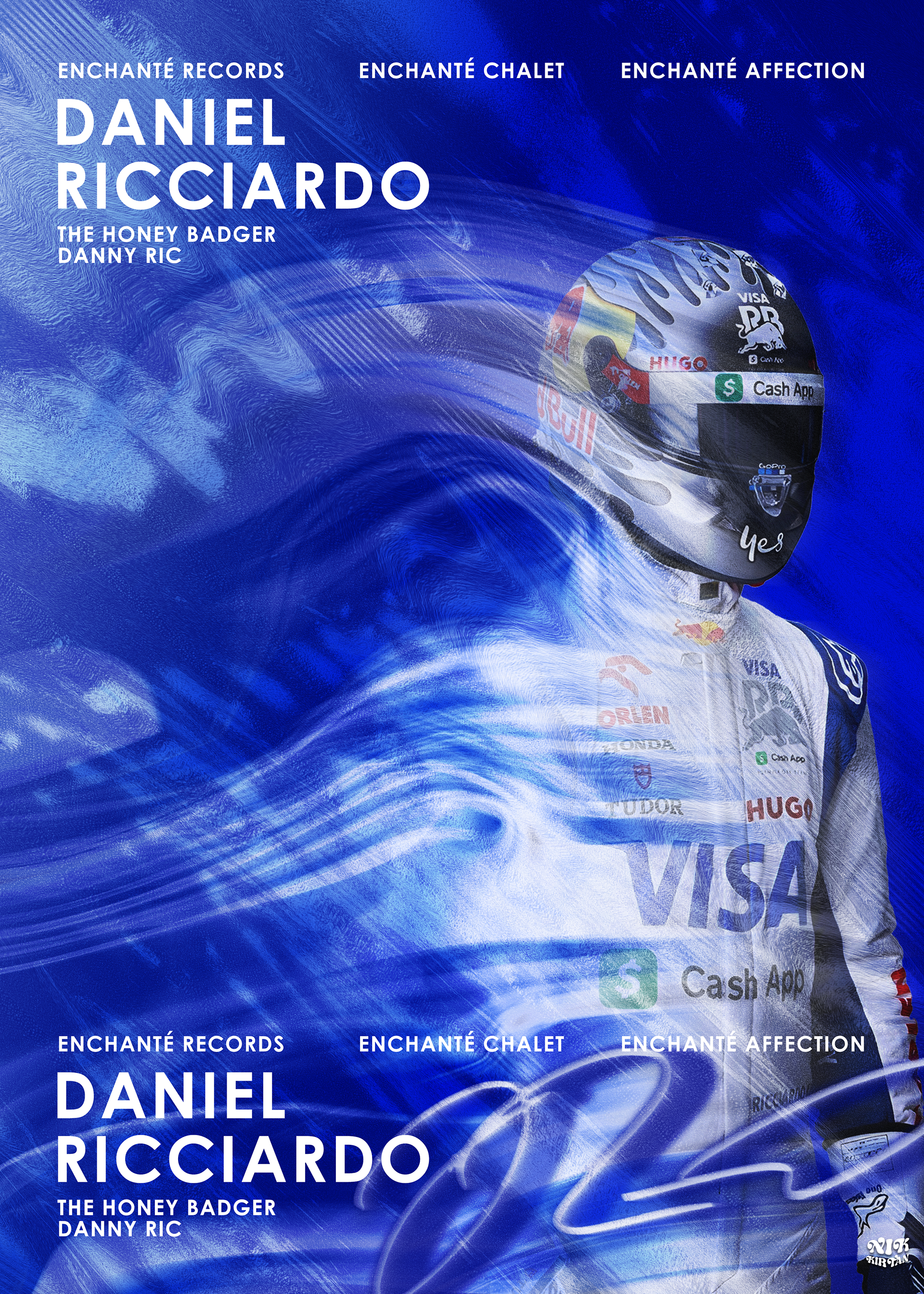Daniel Ricciardo 2024 - Enchanté Mon Ami