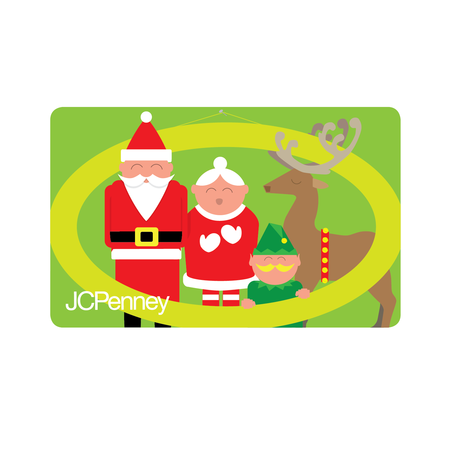 JCPenney Gift Card Illustration