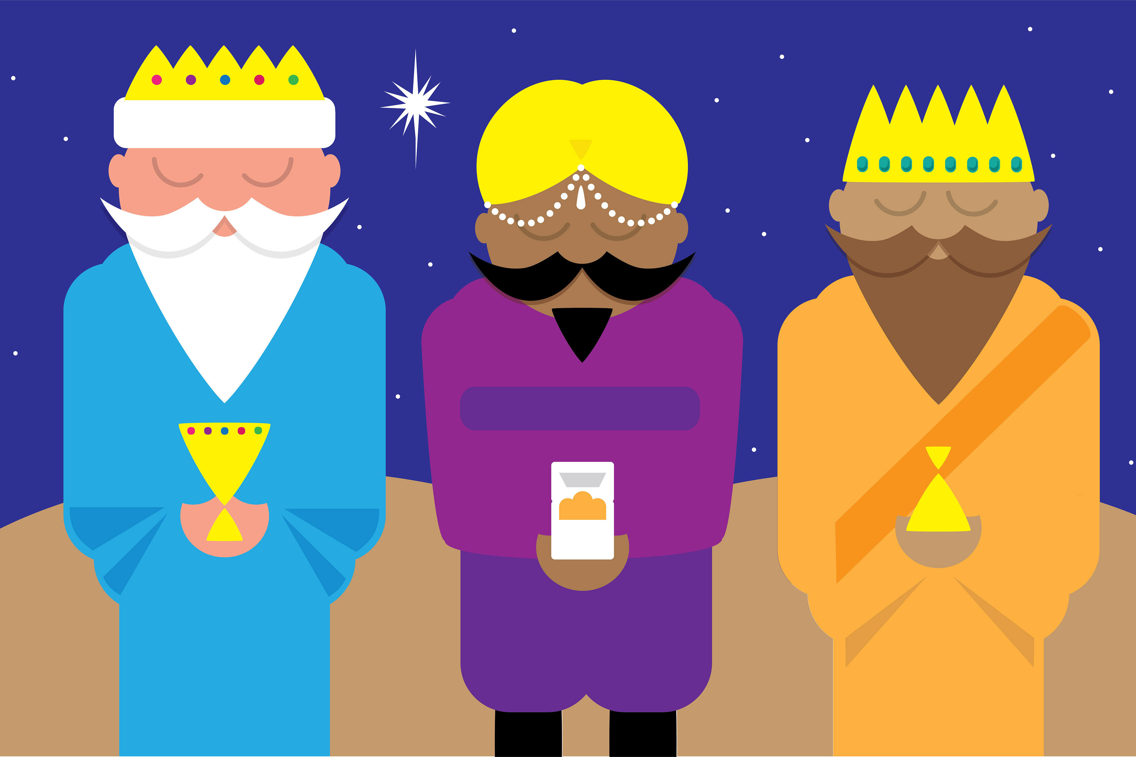 JCP Holiday Gift Card Digital Illustration & Design