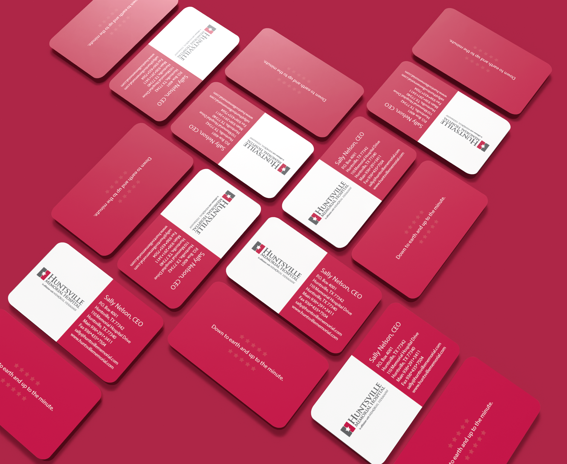 Huntsville Memorial Hospital Business Cards