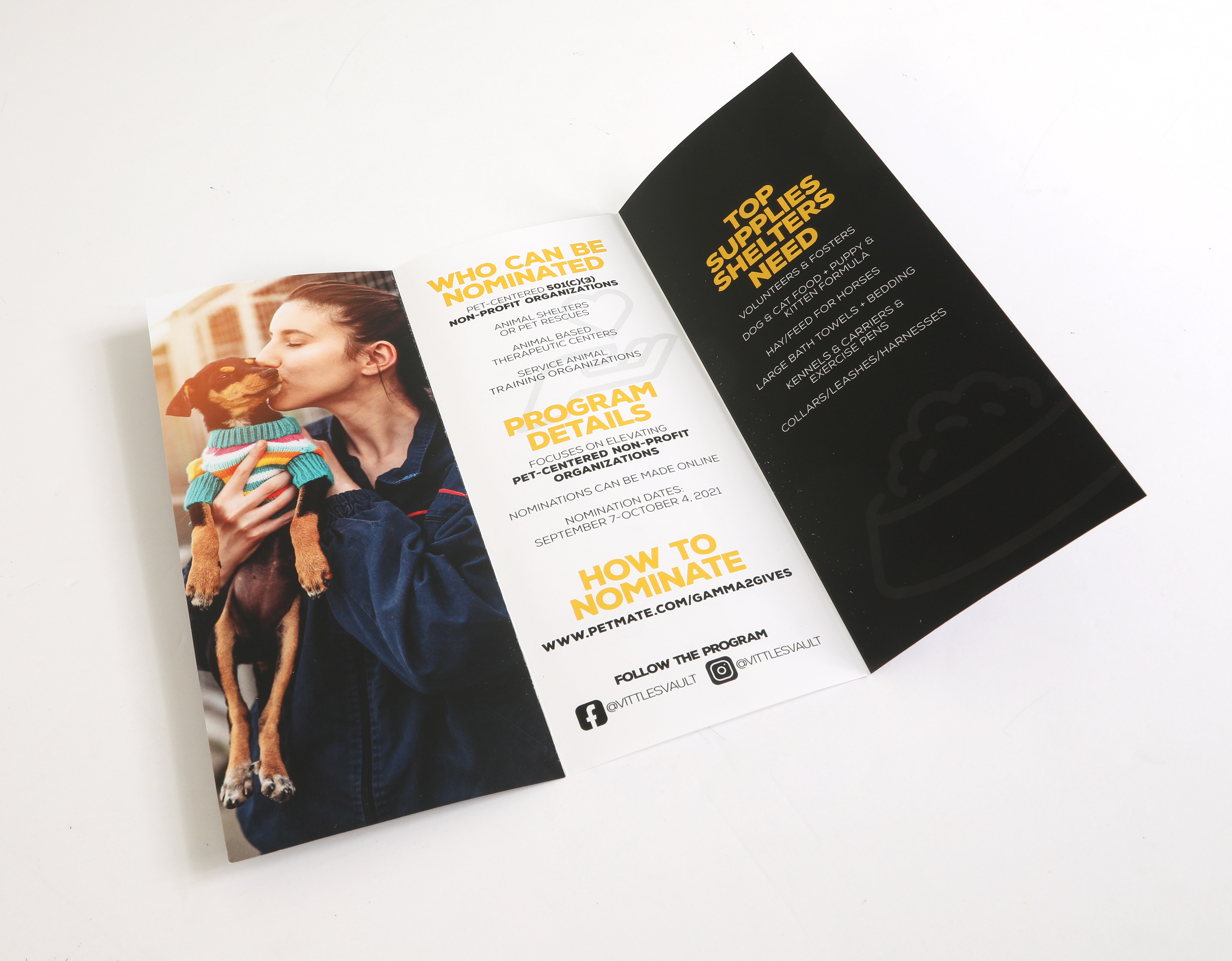 Gamma2 Gives Register Brochure Open