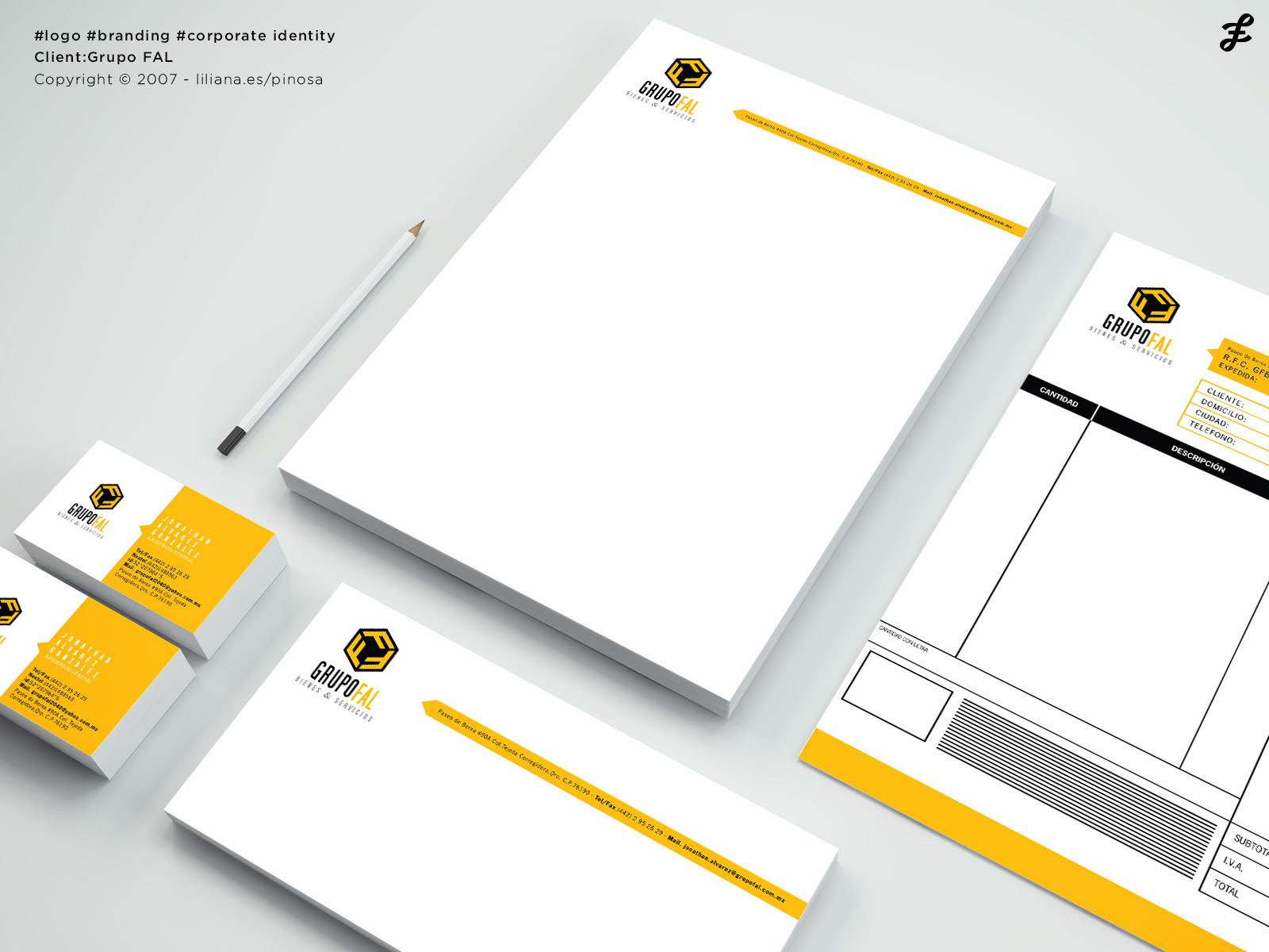 lili espinosa - Corporate Identity Design & Redesign Process-Grupo FAL