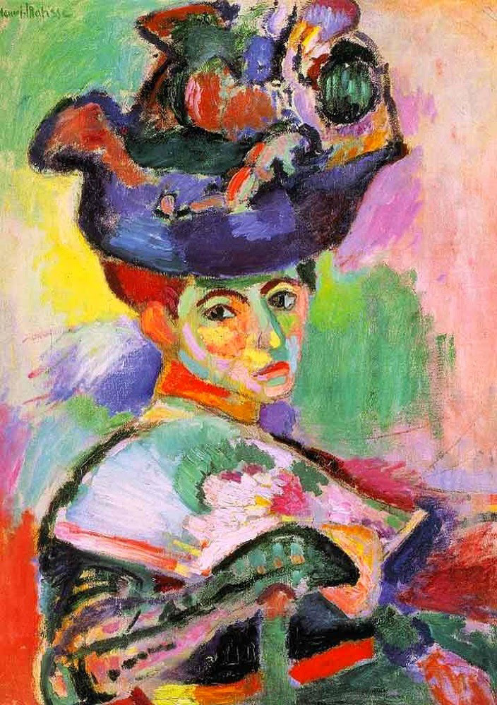 Matisse 1905, tache coloré