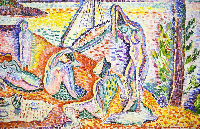 Matisse 1904, flou et vibration
