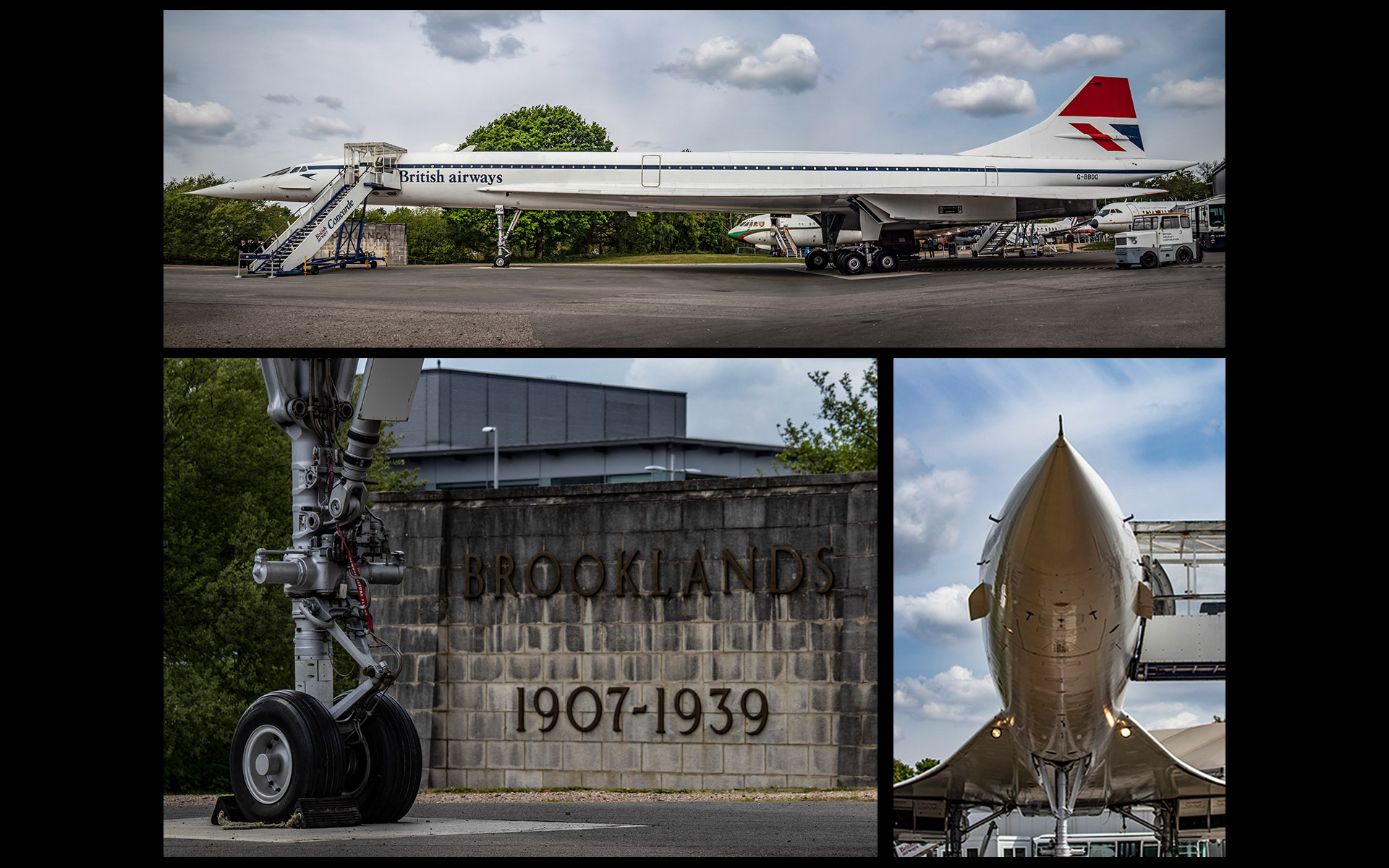 CONCORDE AT BROOKLANDS