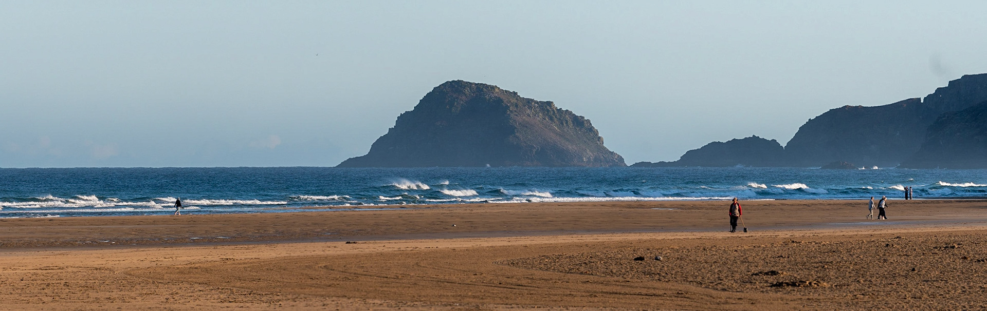 Gull Rock from Perranporth