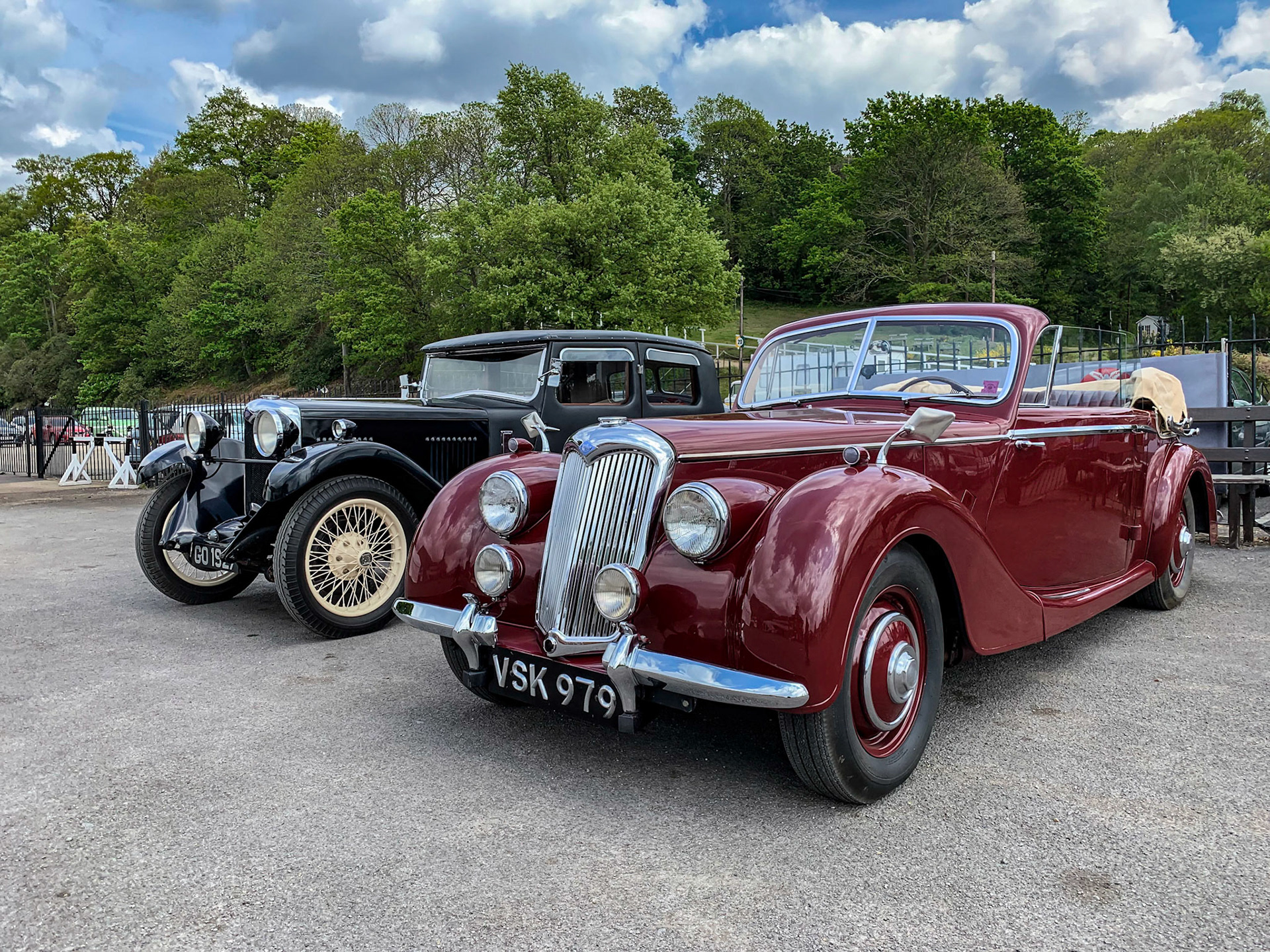 Riley at Brooklands