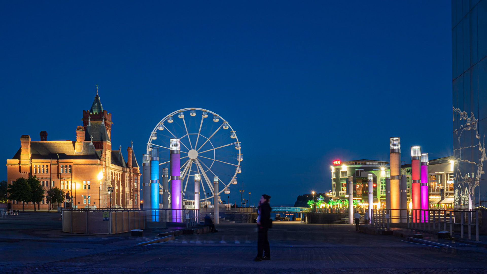 Cardiff Bay at Night
