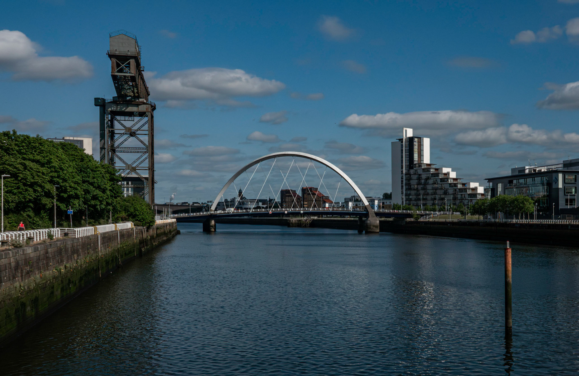 The Clyde Arc Bridge