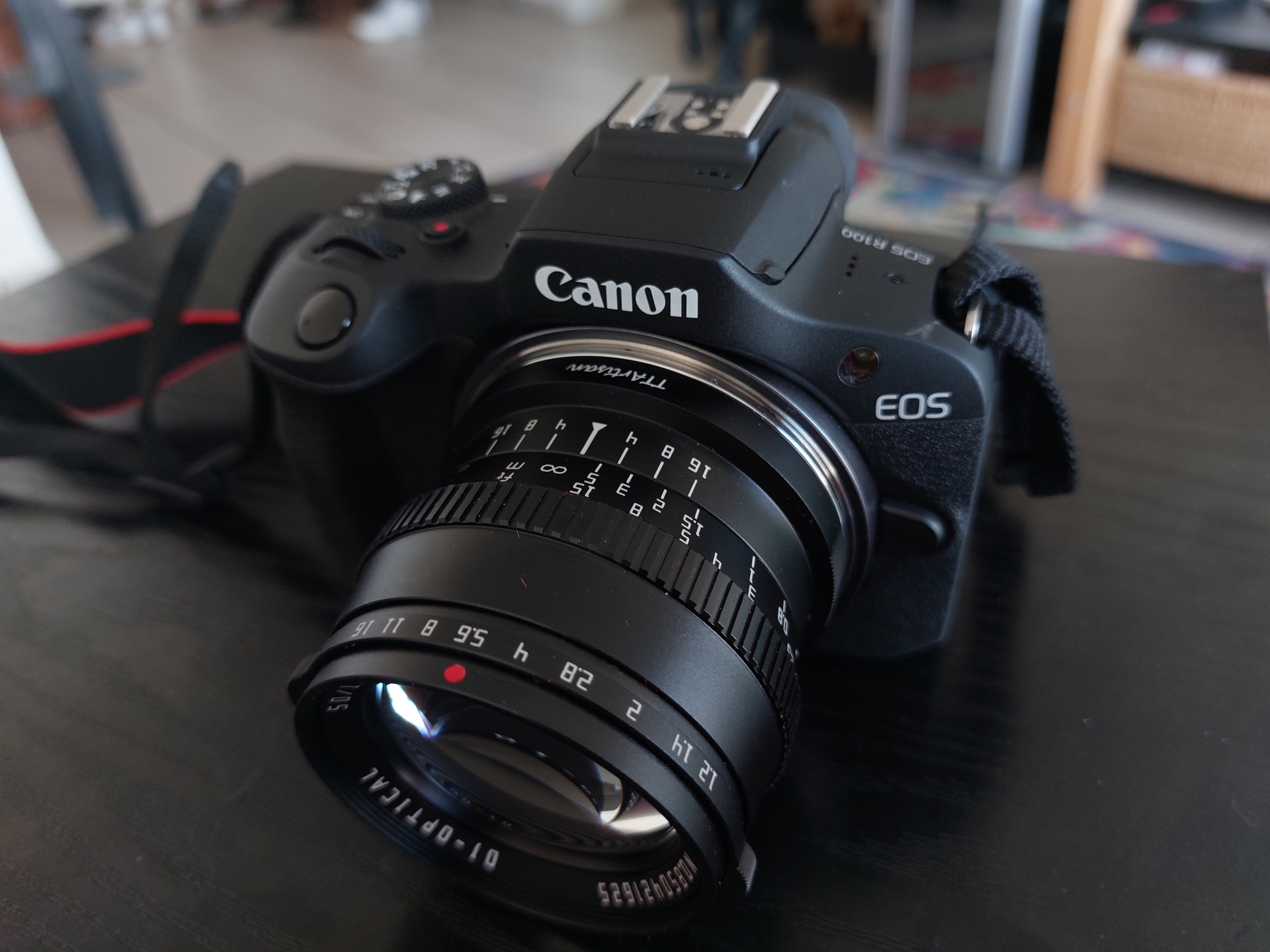 Canon R100 and TTArtisan 50mm f/1.2 Lens Combo