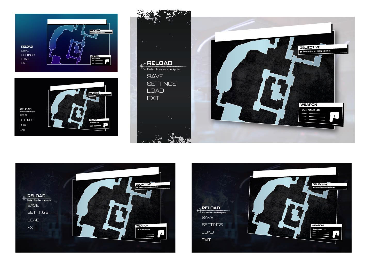 Developing my screen from the map design. Moving towards the floating style.