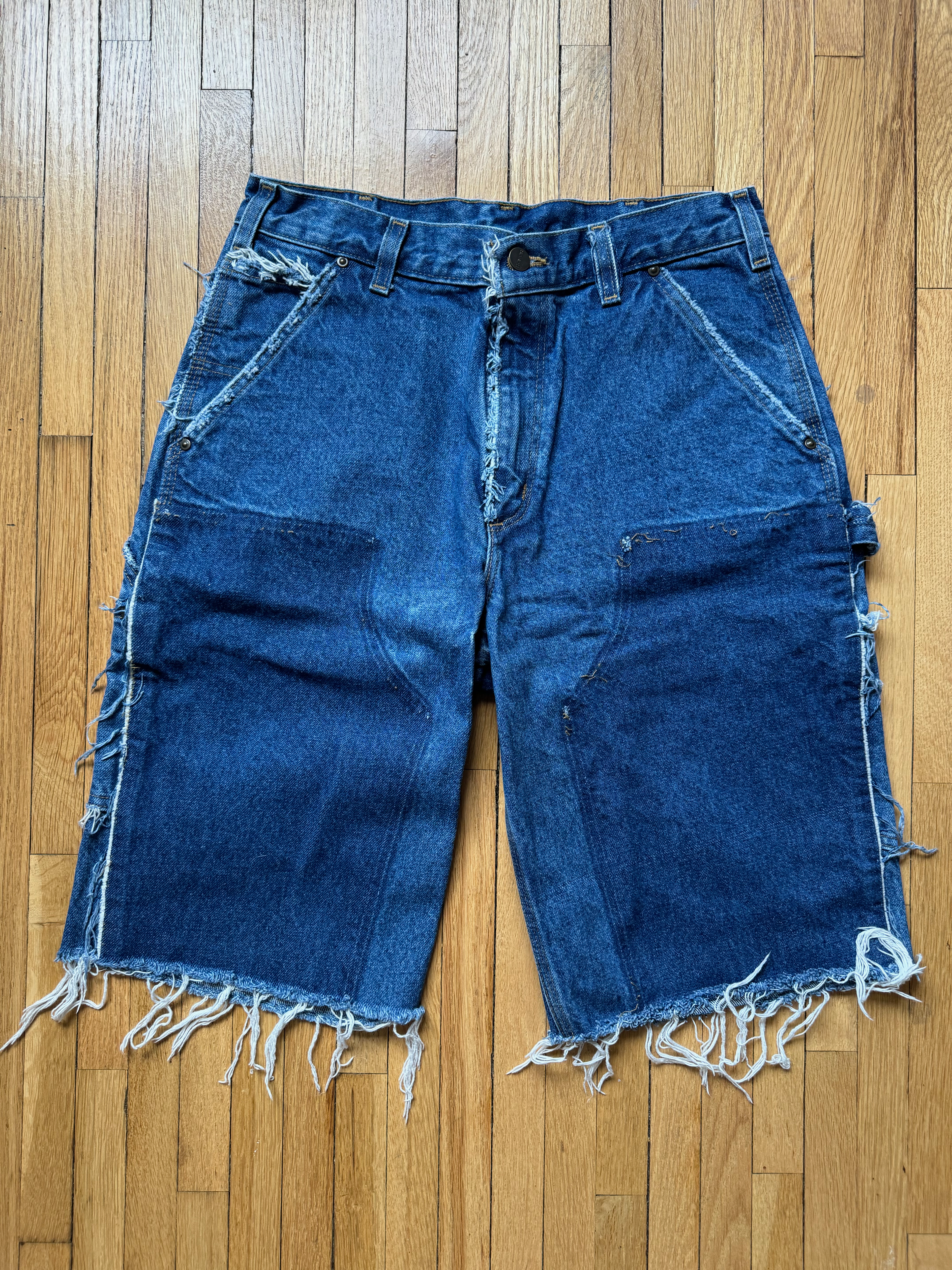 Distressed Carhartt Jorts