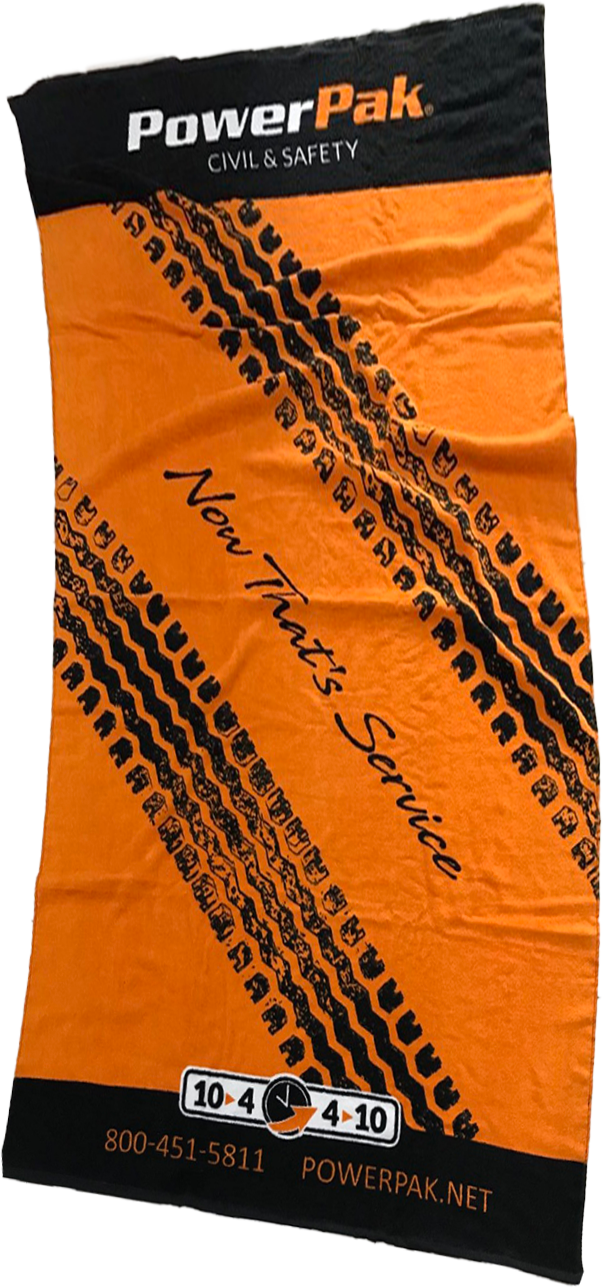 Beach Towel customer giveaway Packaging Design & 3D Rendering: Jerry Braccia
