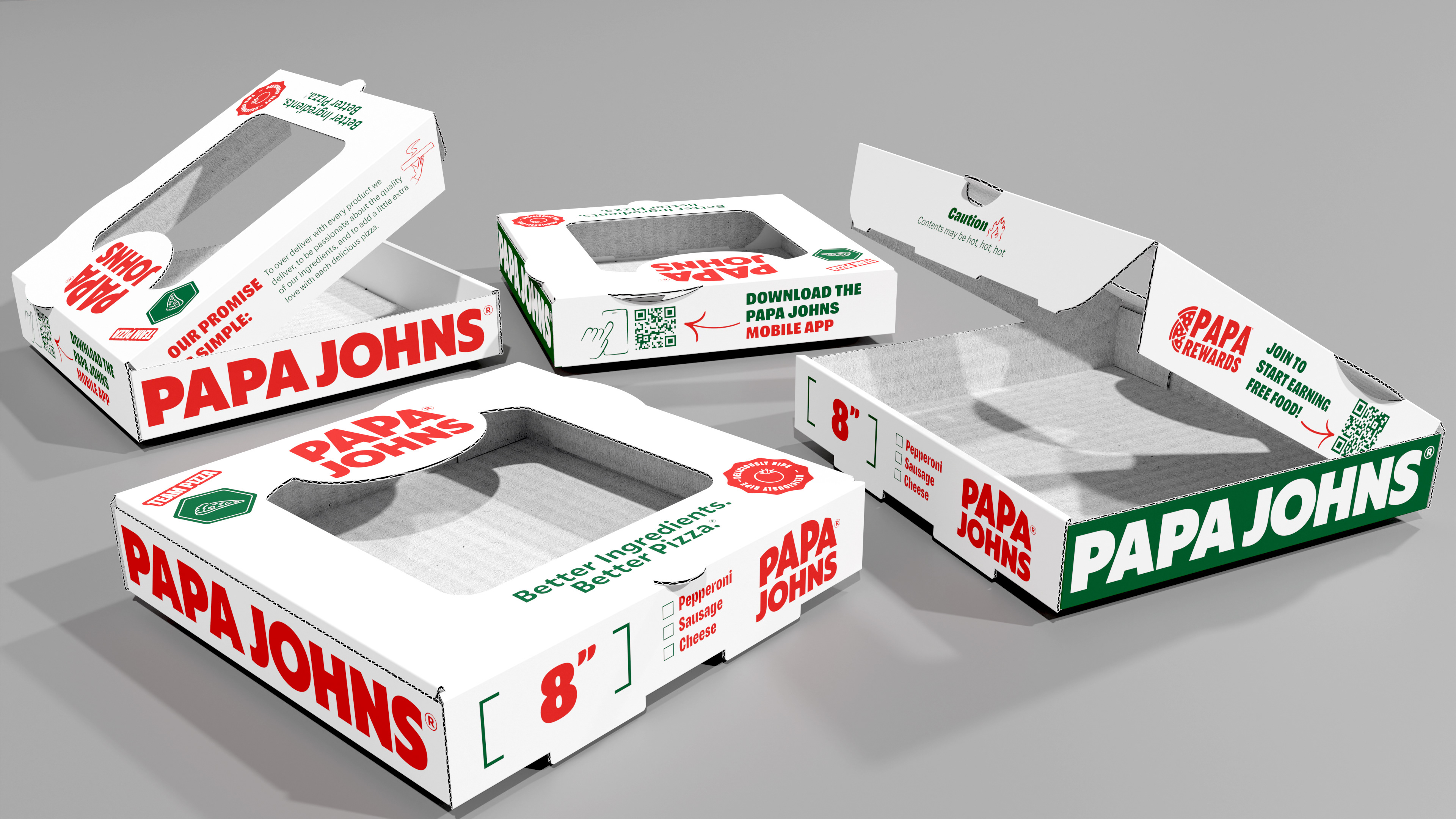 8" Stadium Clamshell | Sr Mgr Graphic Design: Jerry Braccia | Graphic Designer: Lindsey Kaplan | 3D rendering: Jerry Braccia