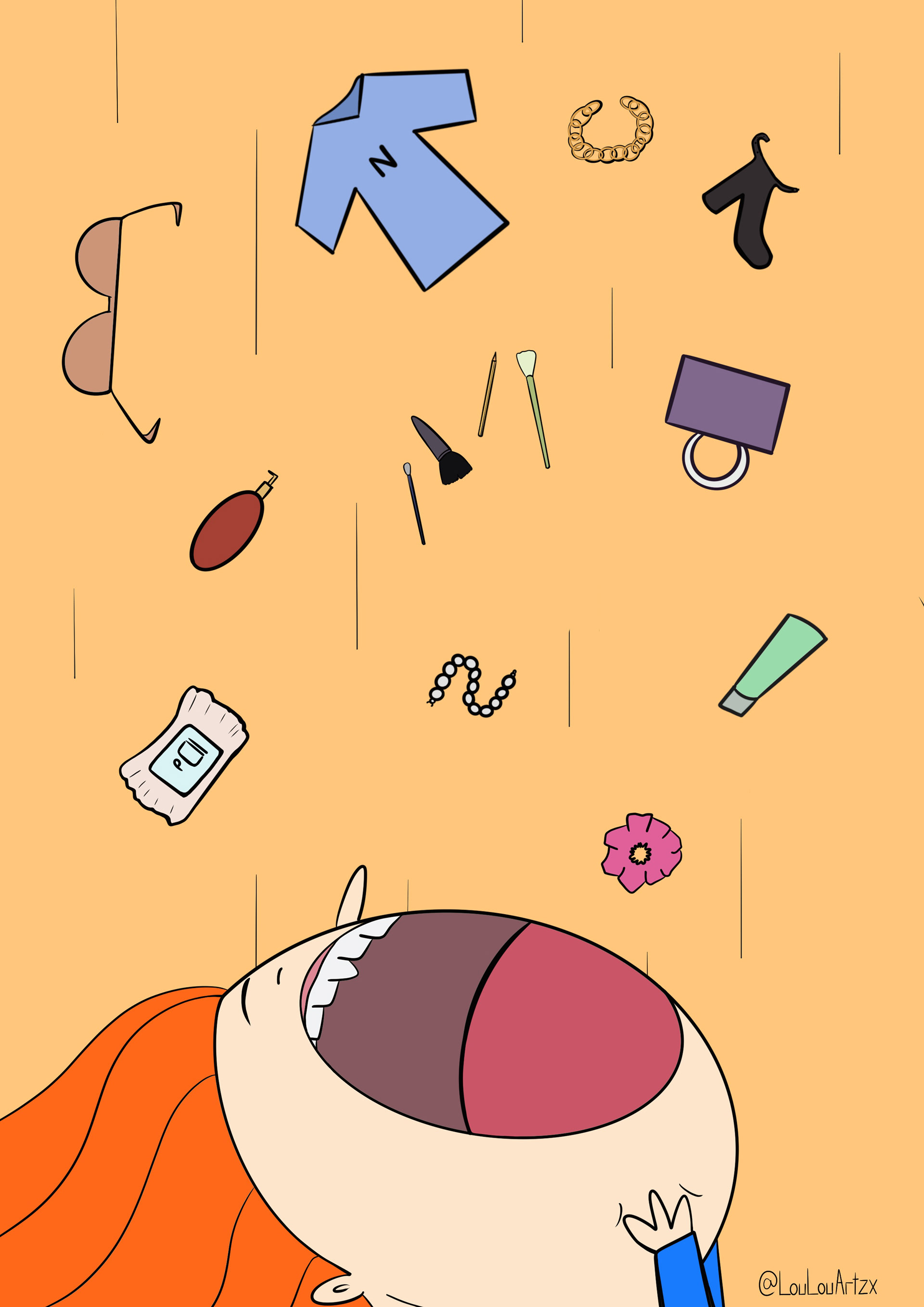 'Consumption' - Poster - Medium: Procreate