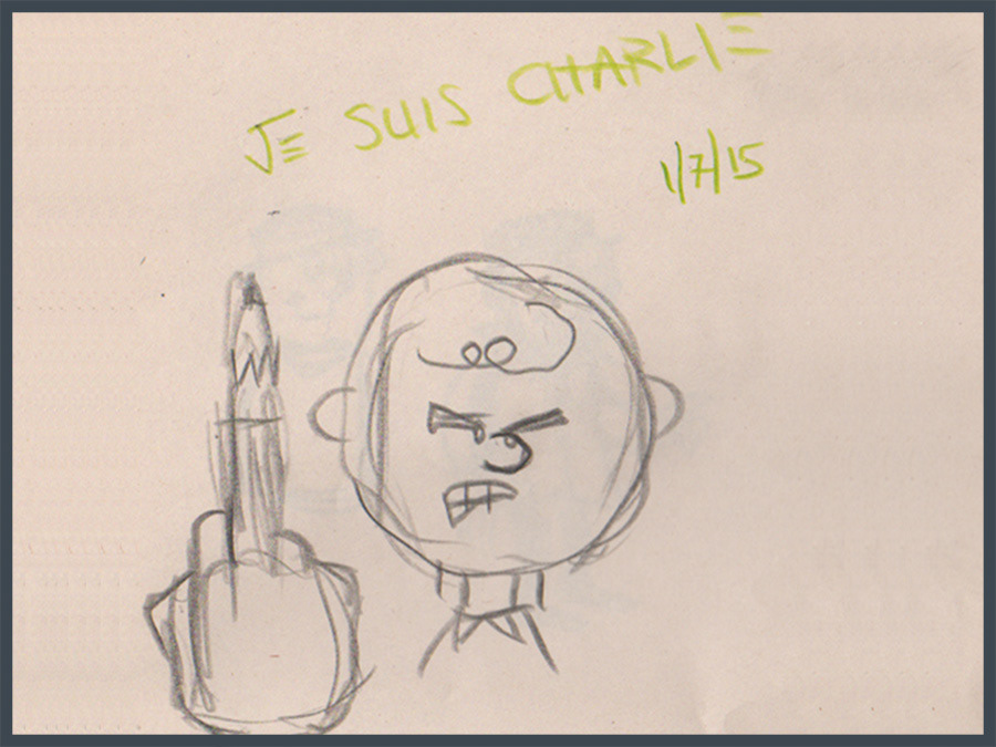 sketches for editorial illustration