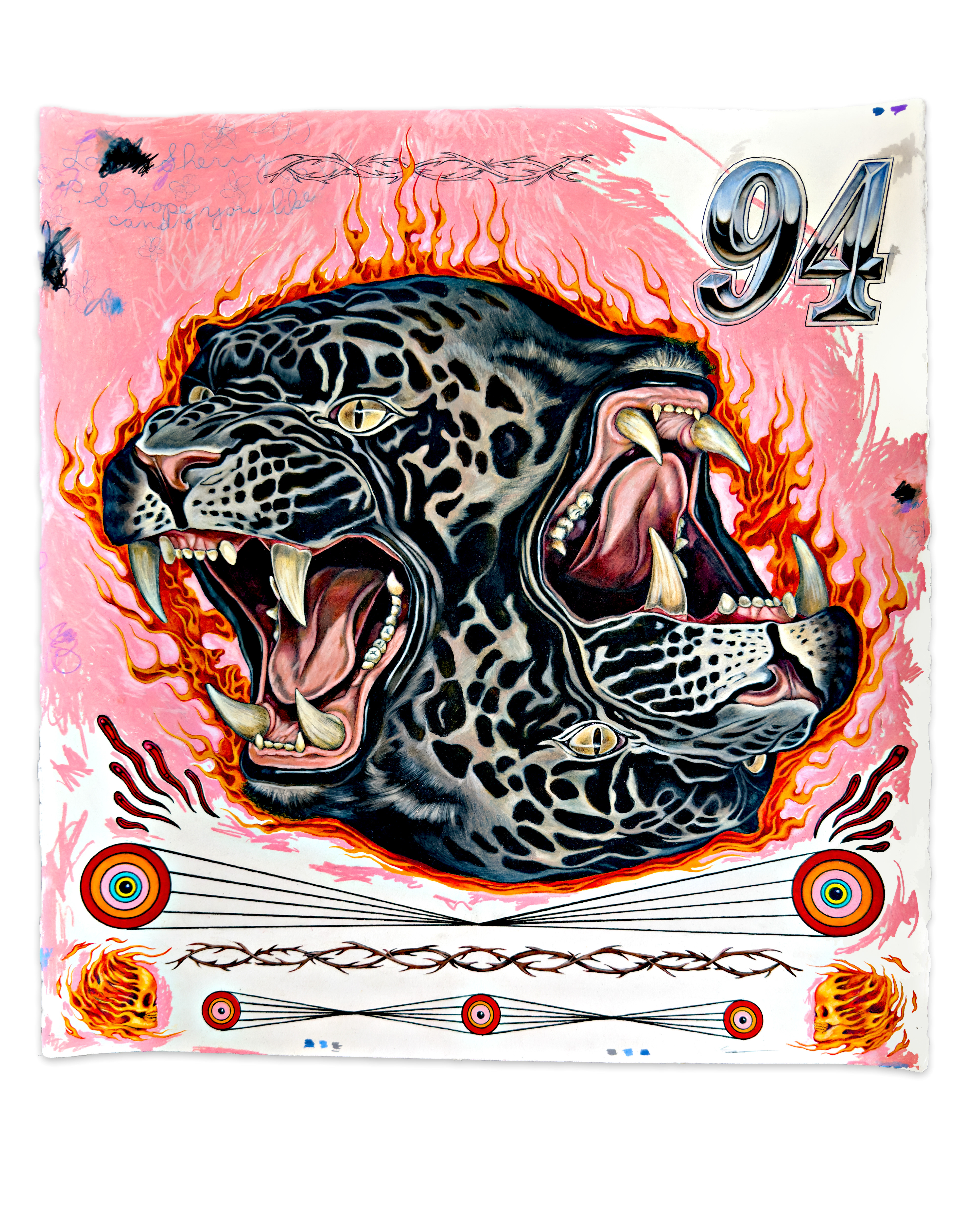 STRANGLEHOLD | 2025 | COLORED PENCIL