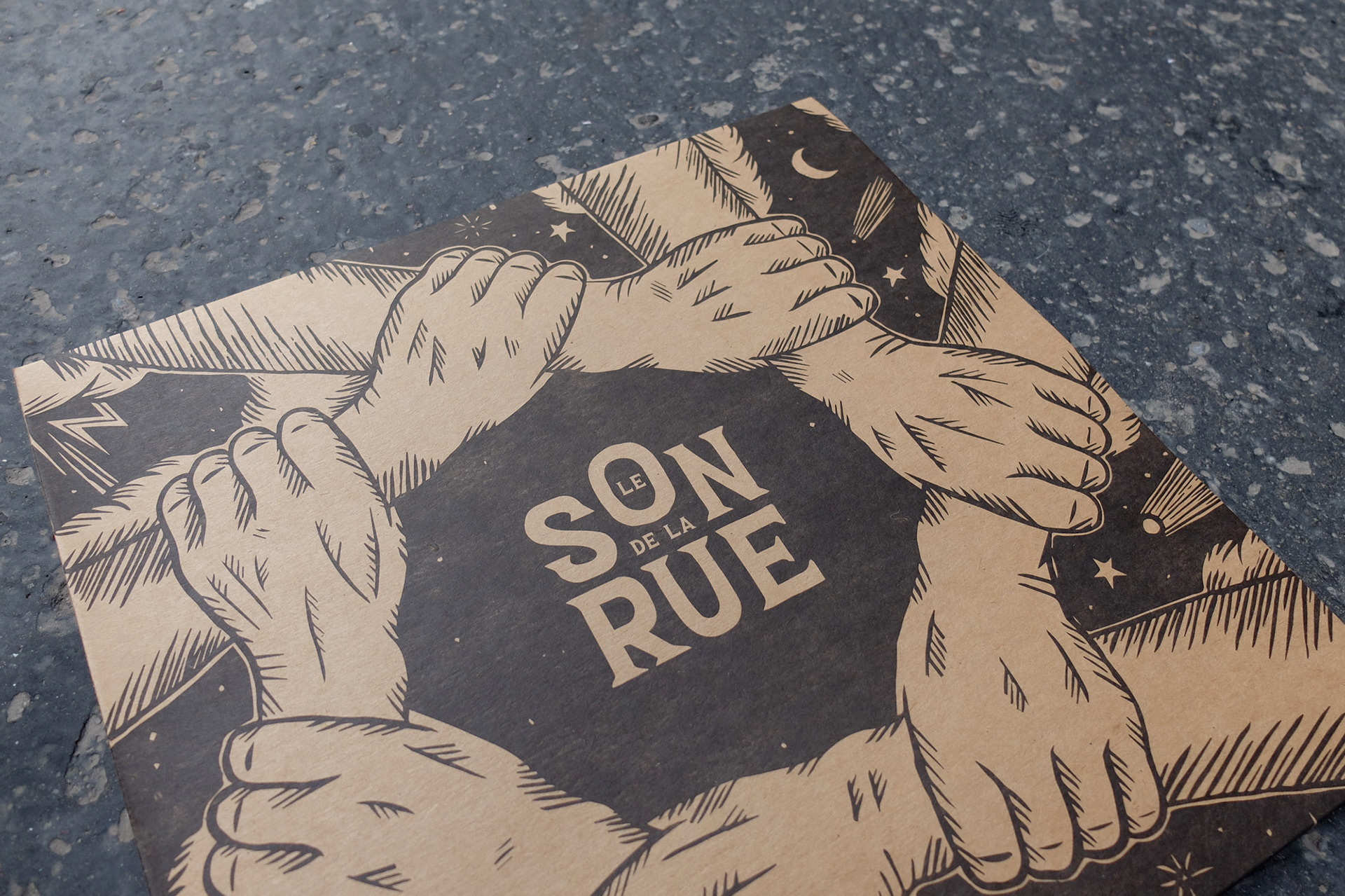 Vinyl "Le son de la rue" - front