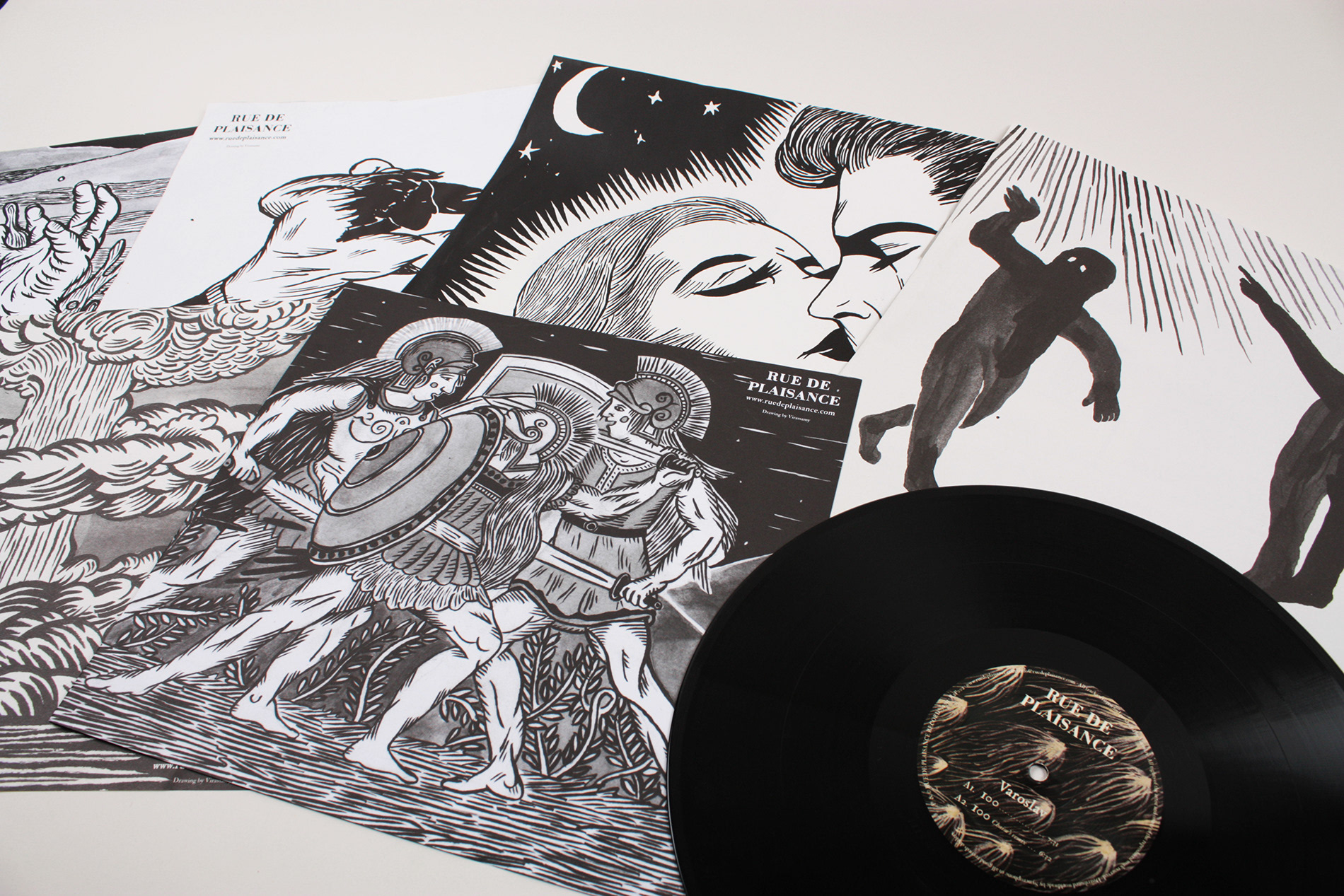 First vinyl of Rue de Plaisance