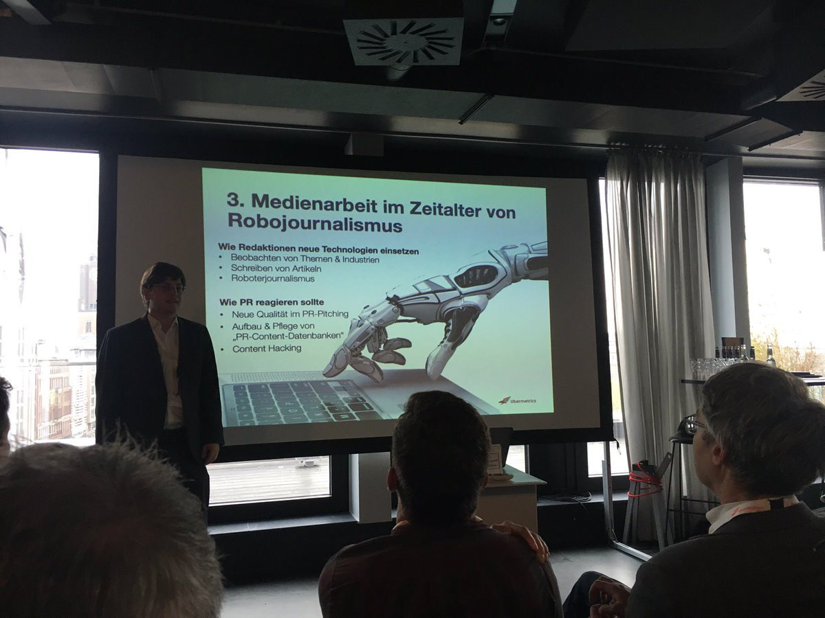 Presentation I created for Ubermetrics being given by CEO Patrick Bunk