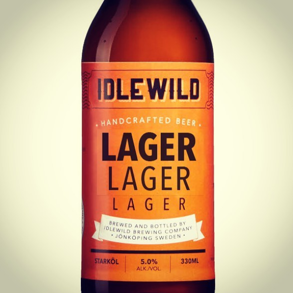 New beer label, Lager Lager Lager
