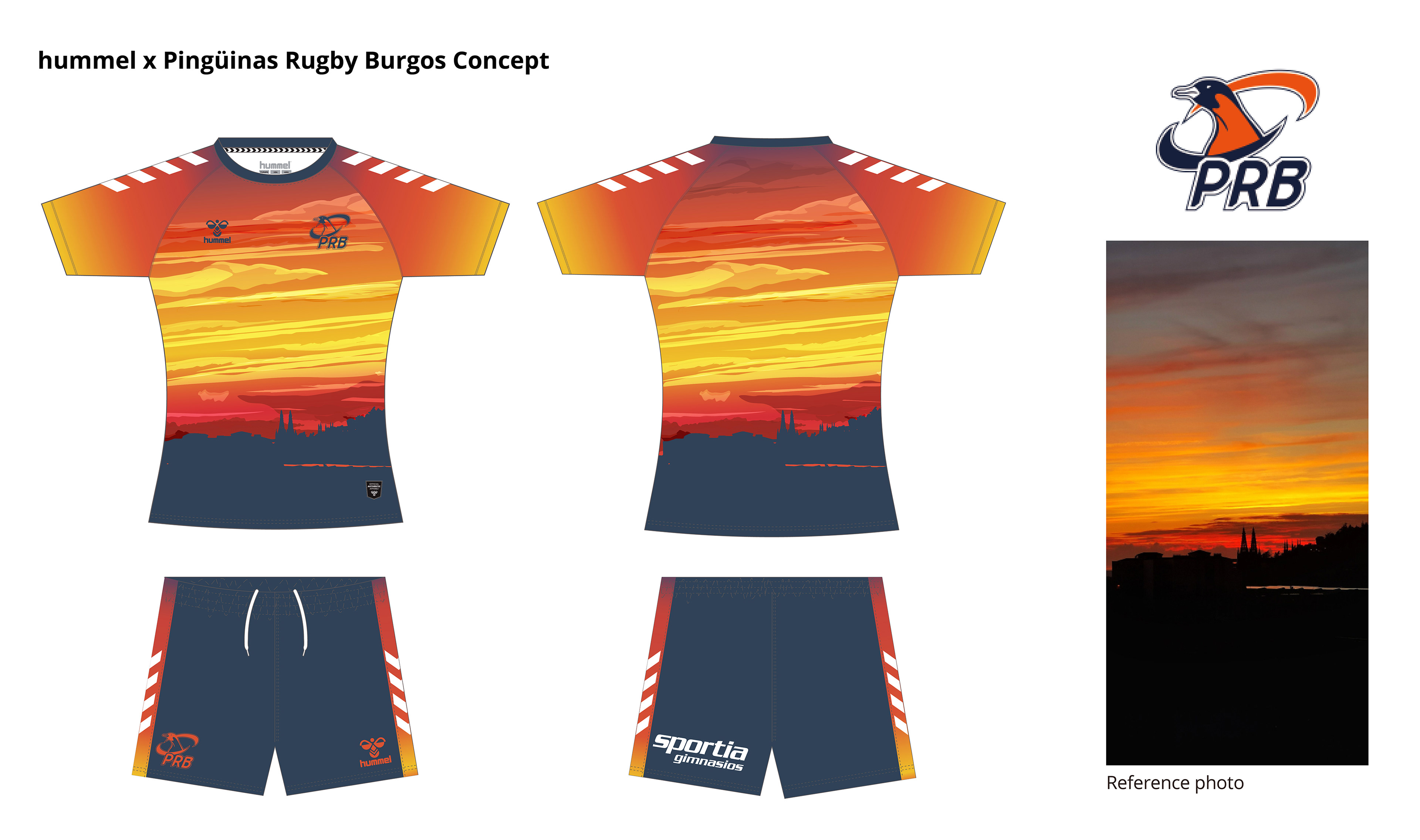 Pingüinas Rugby Burgos Concept