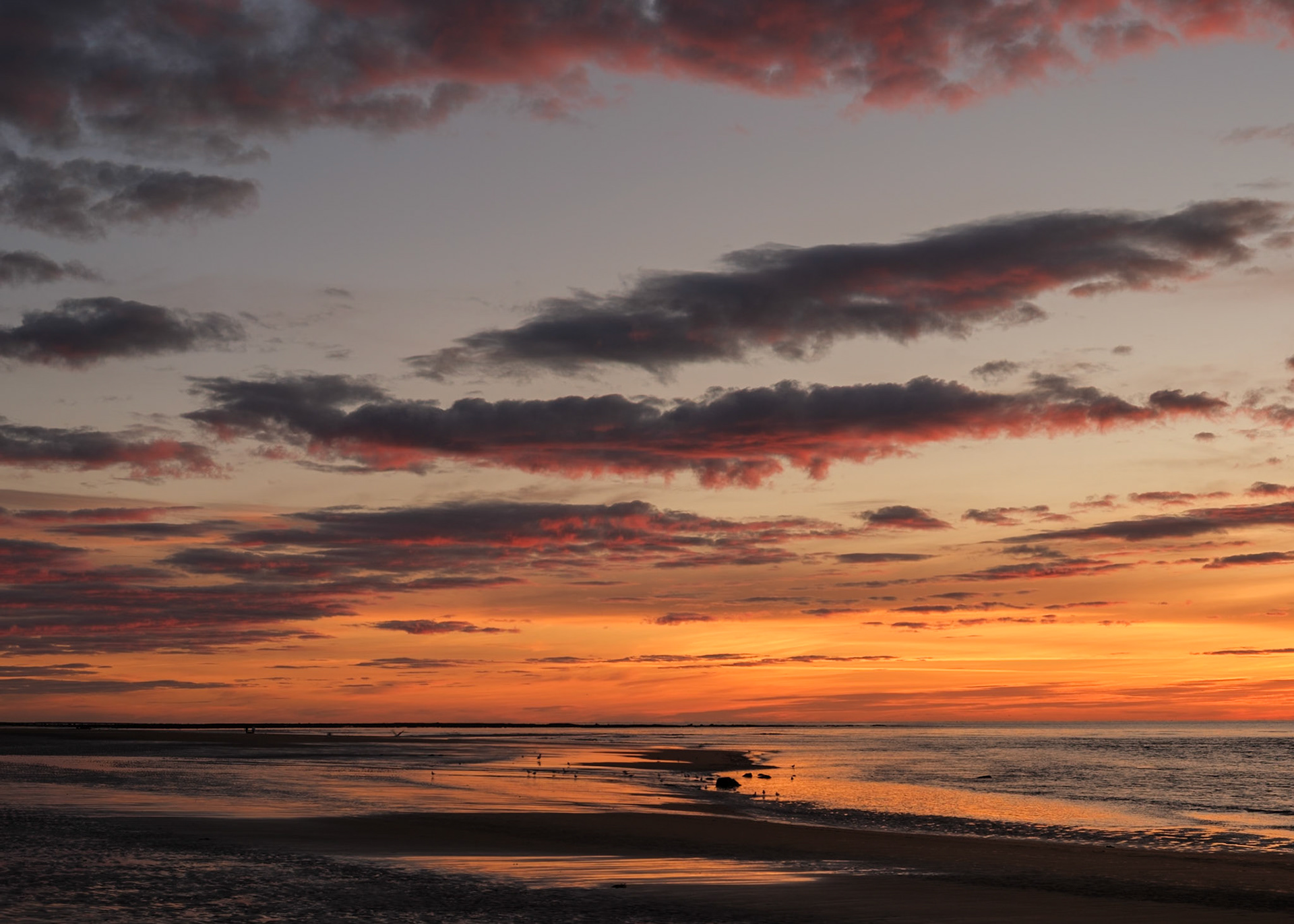 Early morning on the beach