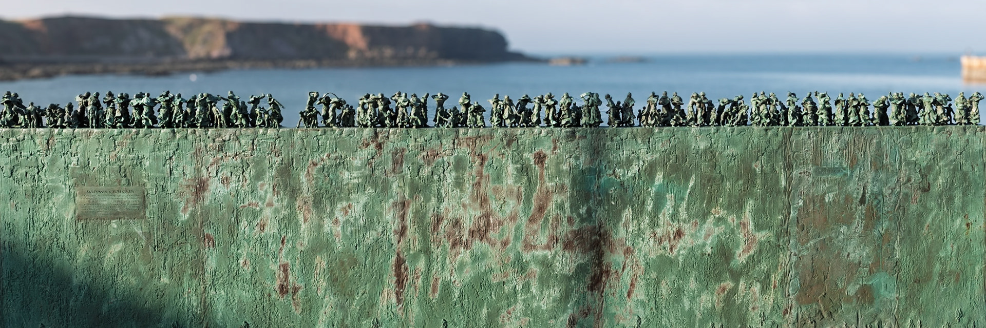 Memorial to the many lives lost in the storm of 1881