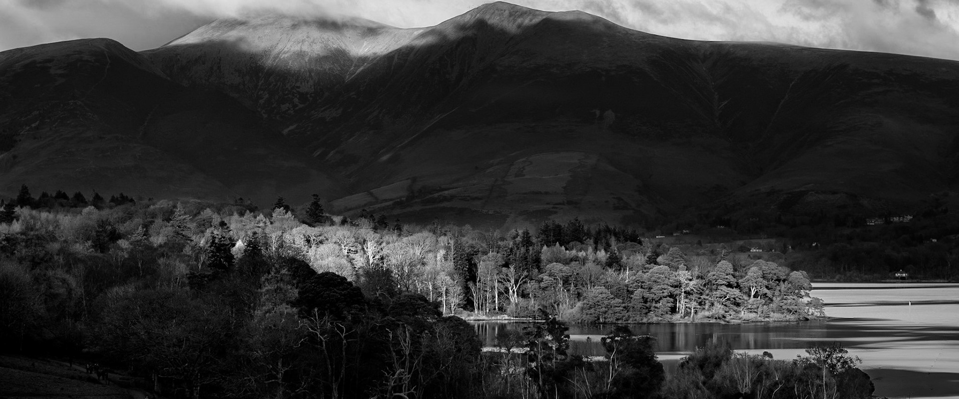 Skiddaw above Derwent Water