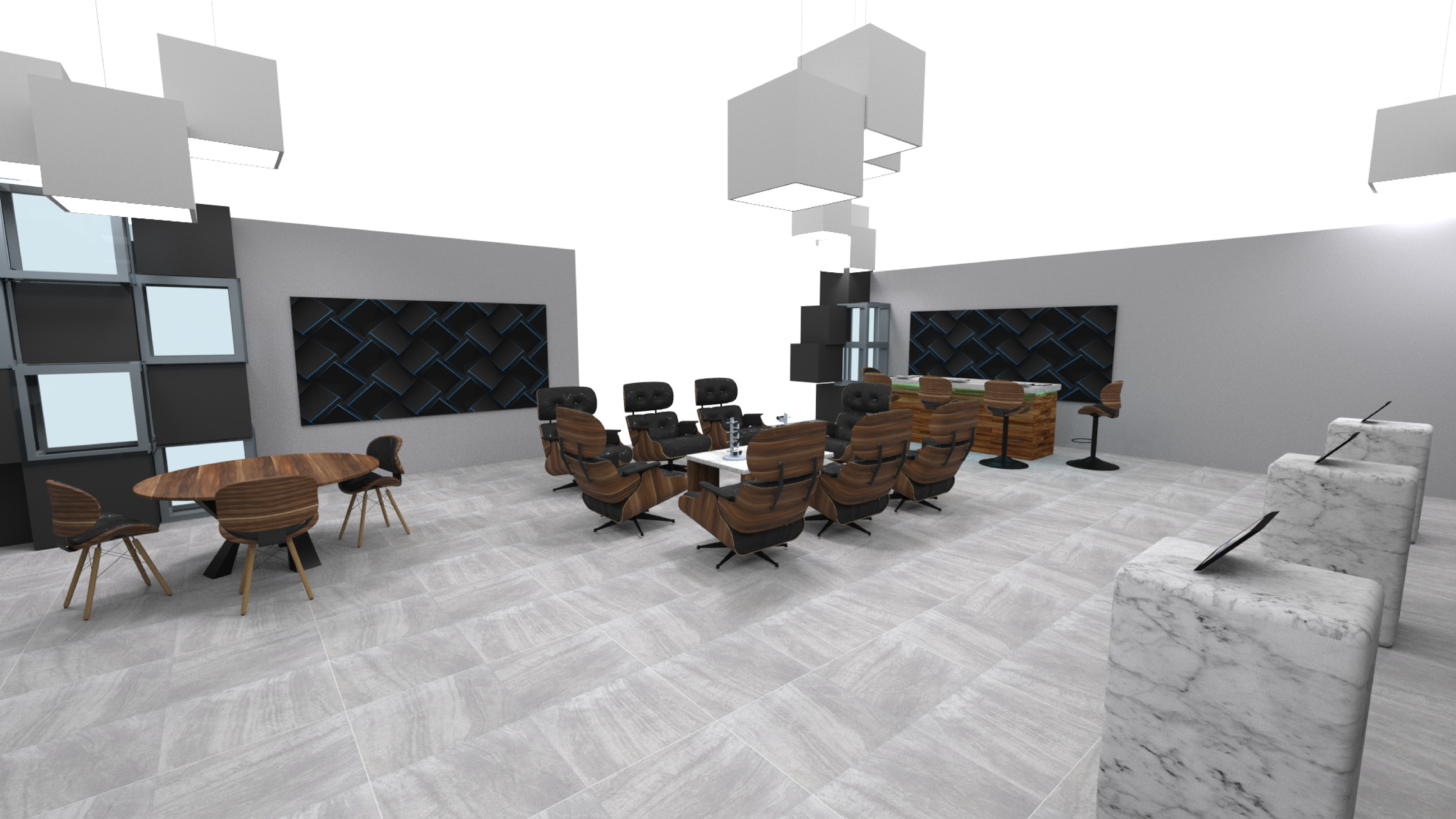 3D Printer Wall View