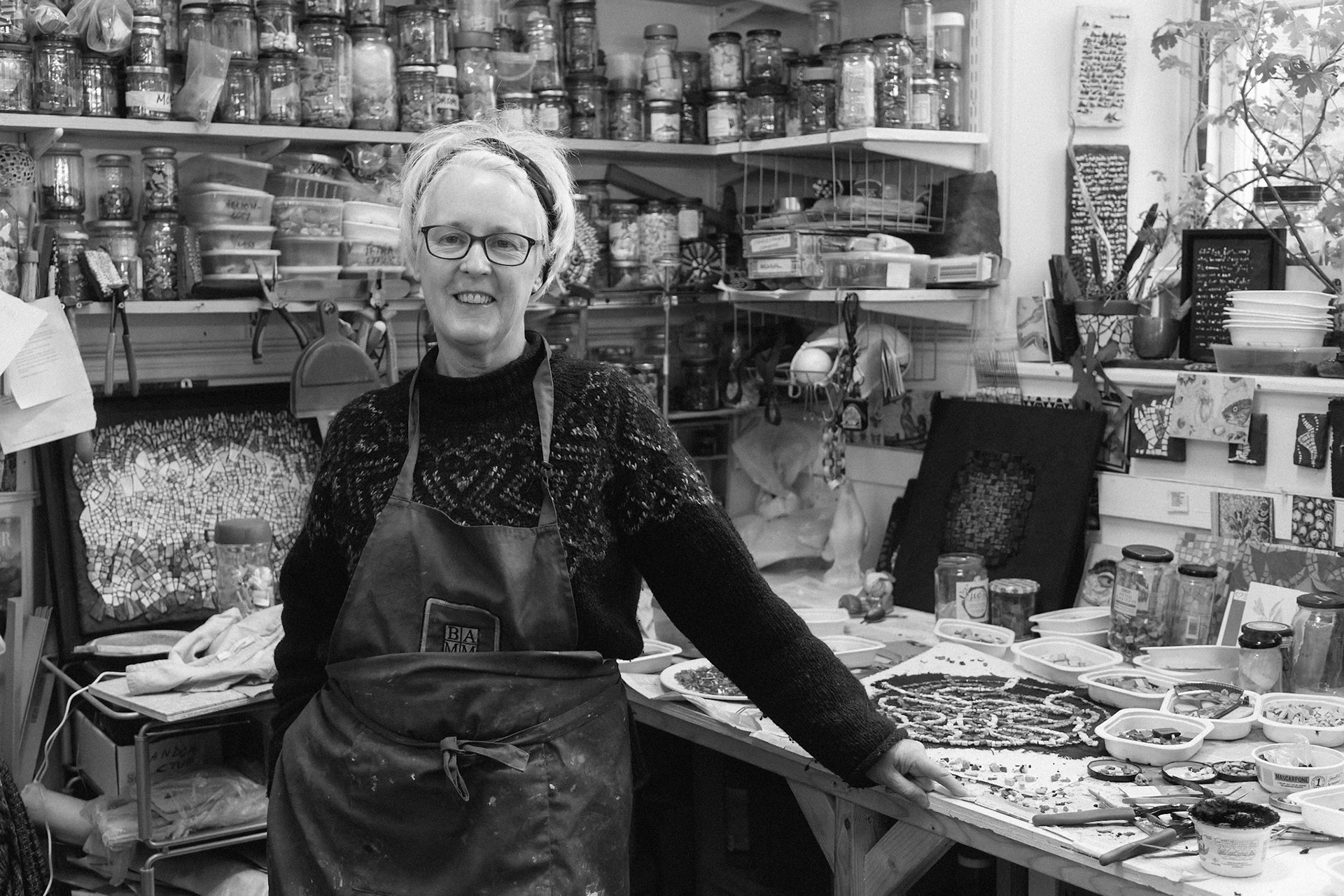 Helen Miles, mosaic maker