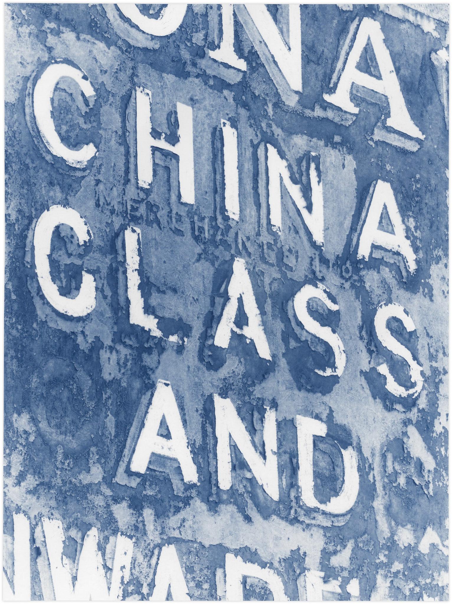 'China Glass', 19.3 x 25.7 cm on Canson Montval