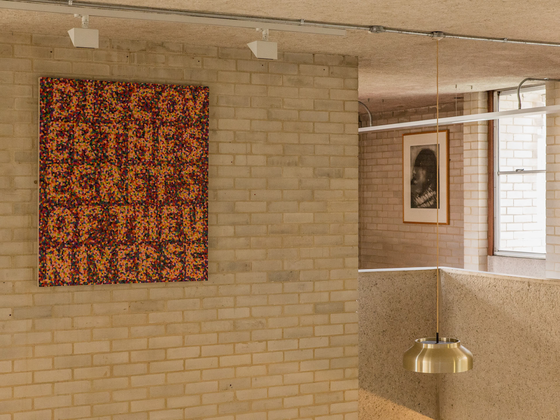 Suzanne Treister, 'Discover the Secrets of the Universe', 1991 (L); Ana Maria Pacheco, 'Every Man Wears a Head on his Shoulder IV', 1981 (R), The New Hall Art Collection, Murray Edwards College, University of Cambridge