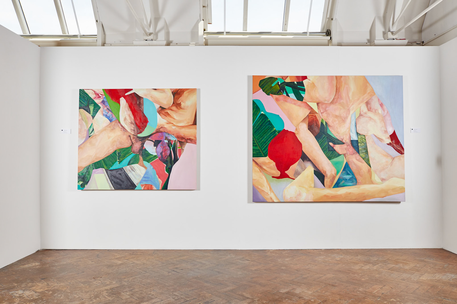 Laura Ramanauskaite, degree show installation, 2015, Cambridge School of Art, Anglia Ruskin University