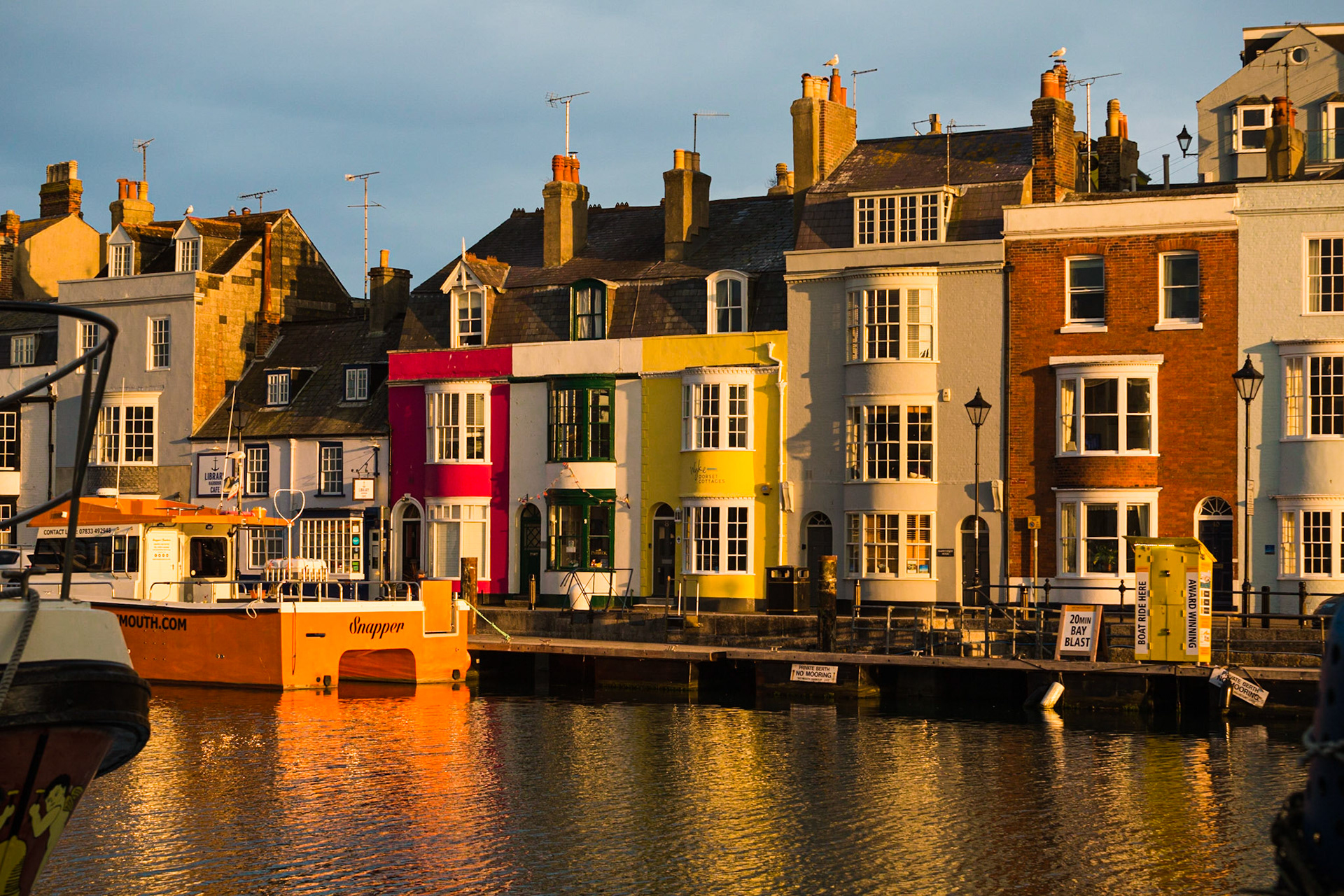 Weymouth Harbour on a Summer Evening