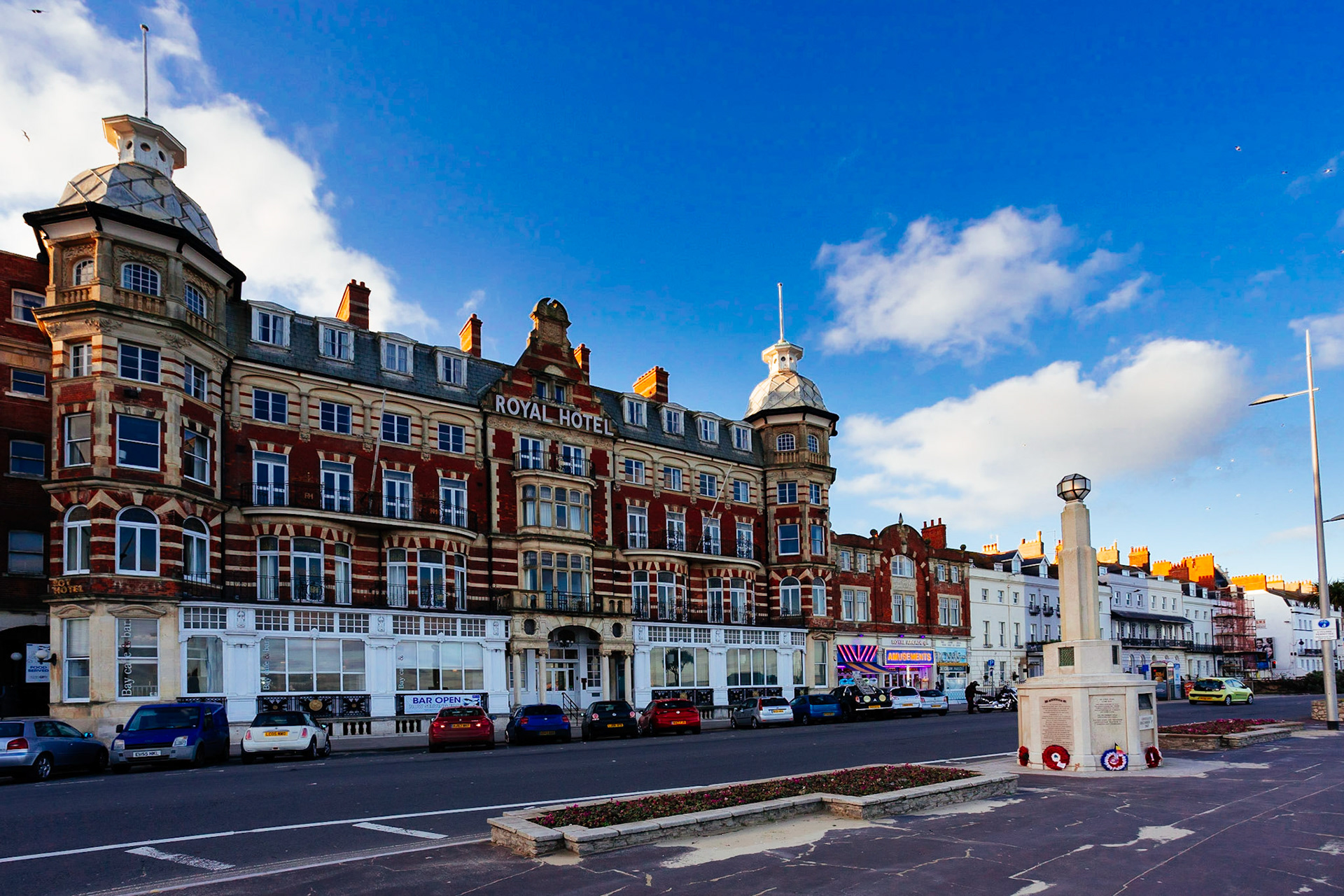 Weymouth Promanade in Winter