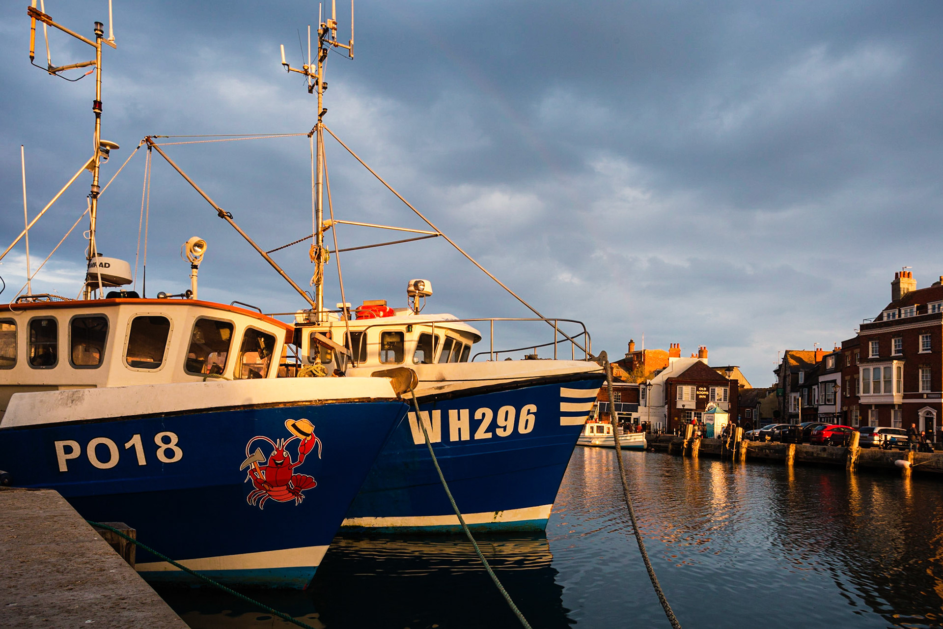 Weymouth Harbour on a Summer Evening