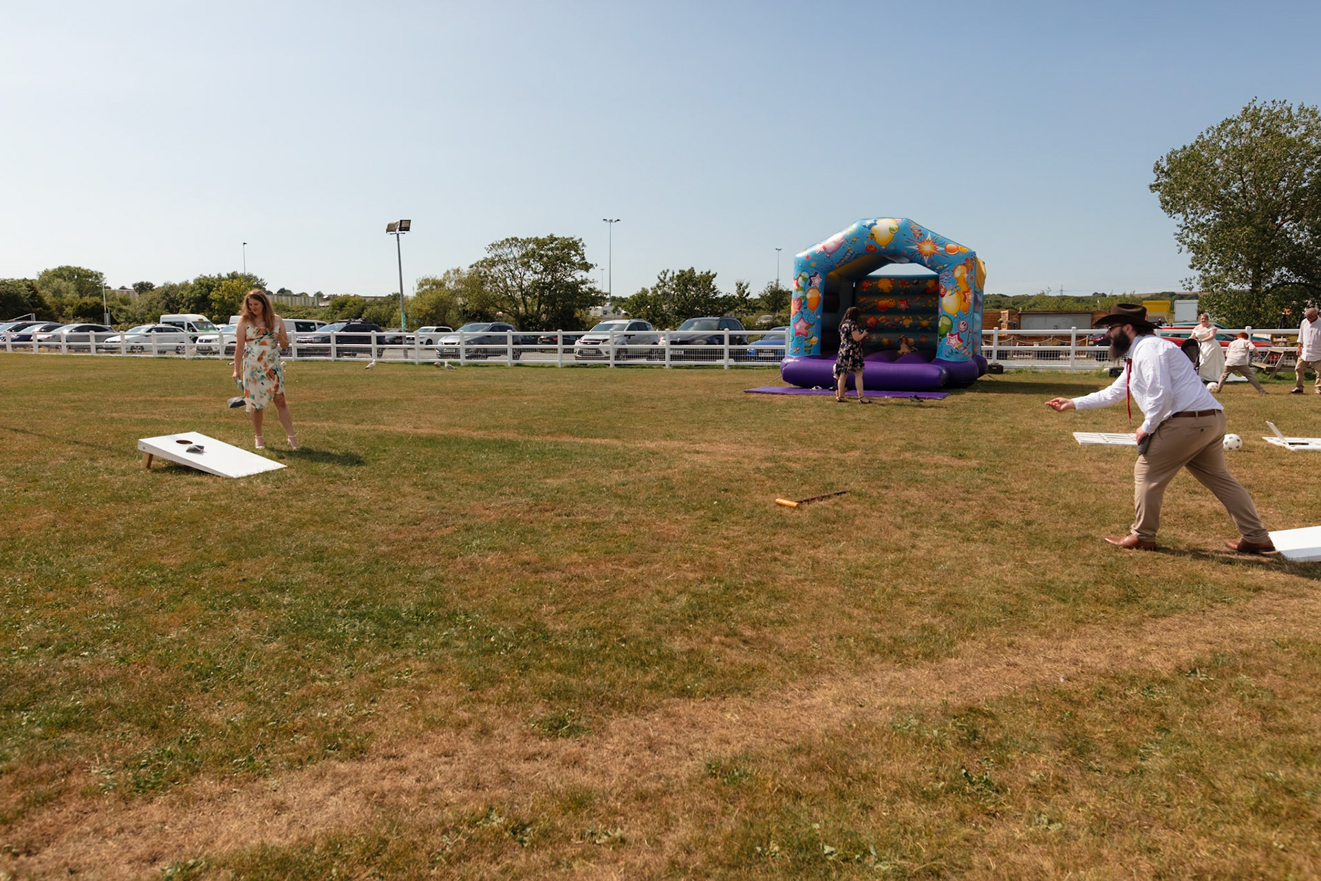 Planning a wedding at Weymouth Rugby Club? Discover the outdoor ceremony area, spacious marquee, countryside views, accommodation and wedding photography opportunities in this Dorset wedding venue guide.