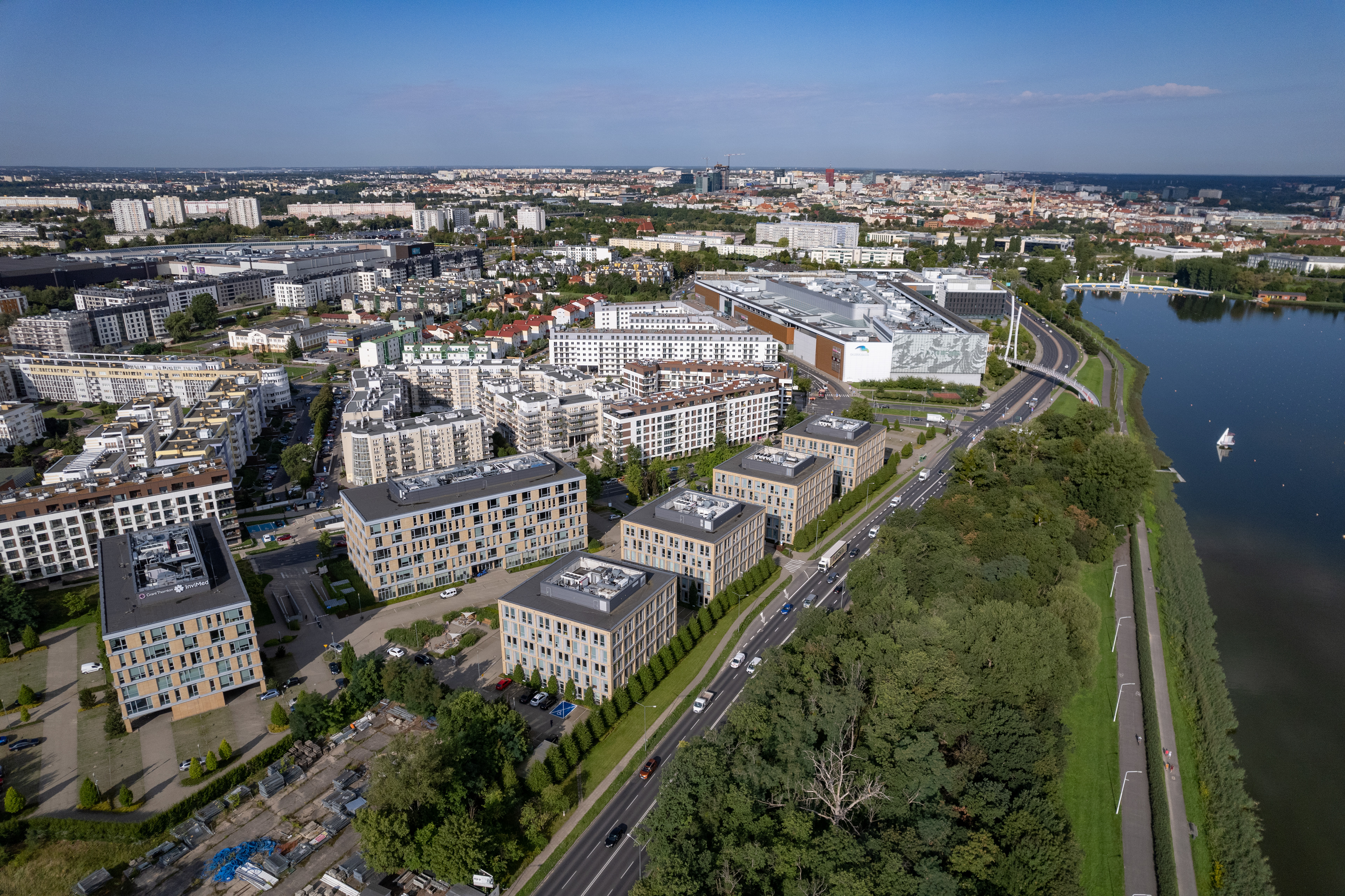 Zdjęcia z drona w Poznaniu