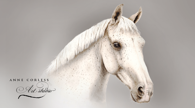 Watercolour painting.