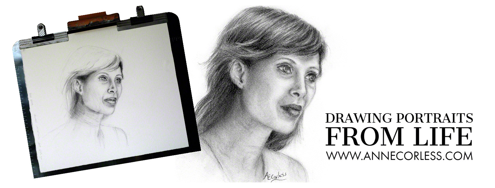 .Portrait of Albia'. #bbcpresenter #derwentcharcoal
