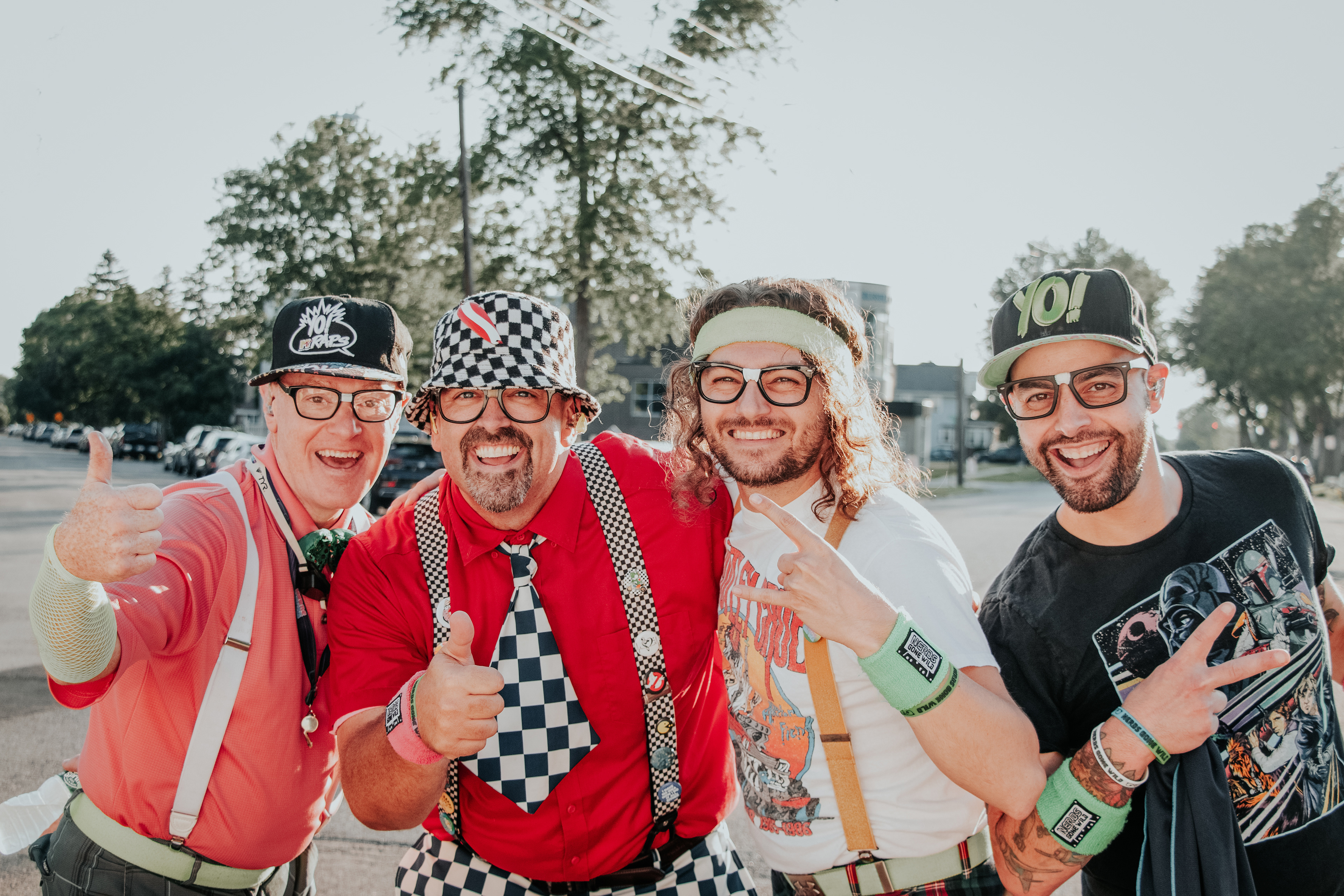 Nerds Gone Wild Back Stage